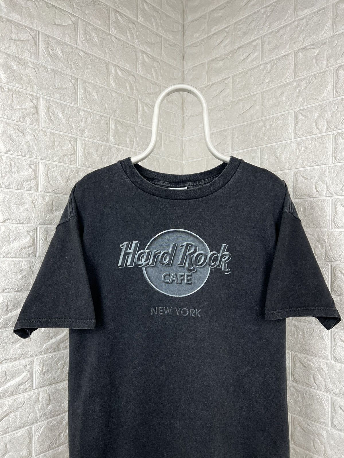 Hard Rock Cafe × Vintage Vintage 90s Hard Rock Cafe Faded New York T-shirt XL Size US XL / EU 56 / 4 - 2 Thumbnail