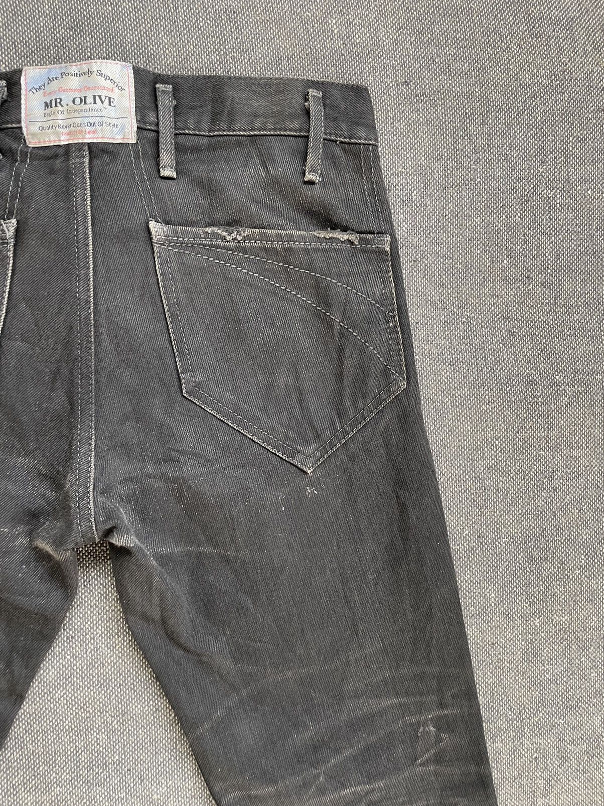 Japanese Brand × Mr. Olive Product Of Japan Vintage Flare Jeans Mr Olive Jeans Size US 30 / EU 46 - 10 Thumbnail