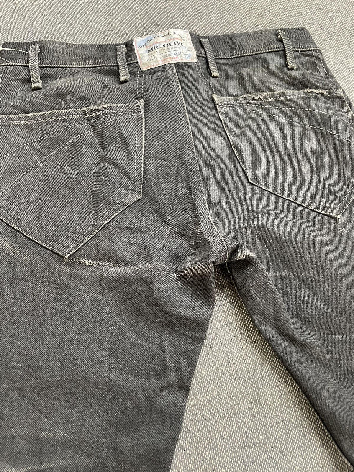 Japanese Brand × Mr. Olive Product Of Japan Vintage Flare Jeans Mr Olive Jeans Size US 30 / EU 46 - 16 Thumbnail