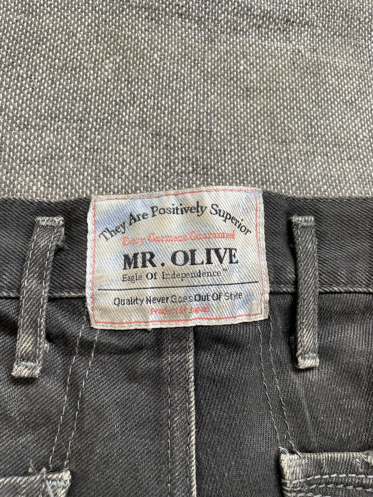 Japanese Brand × Mr. Olive Product Of Japan Vintage Flare Jeans Mr Olive Jeans Size US 30 / EU 46 - 17 Thumbnail