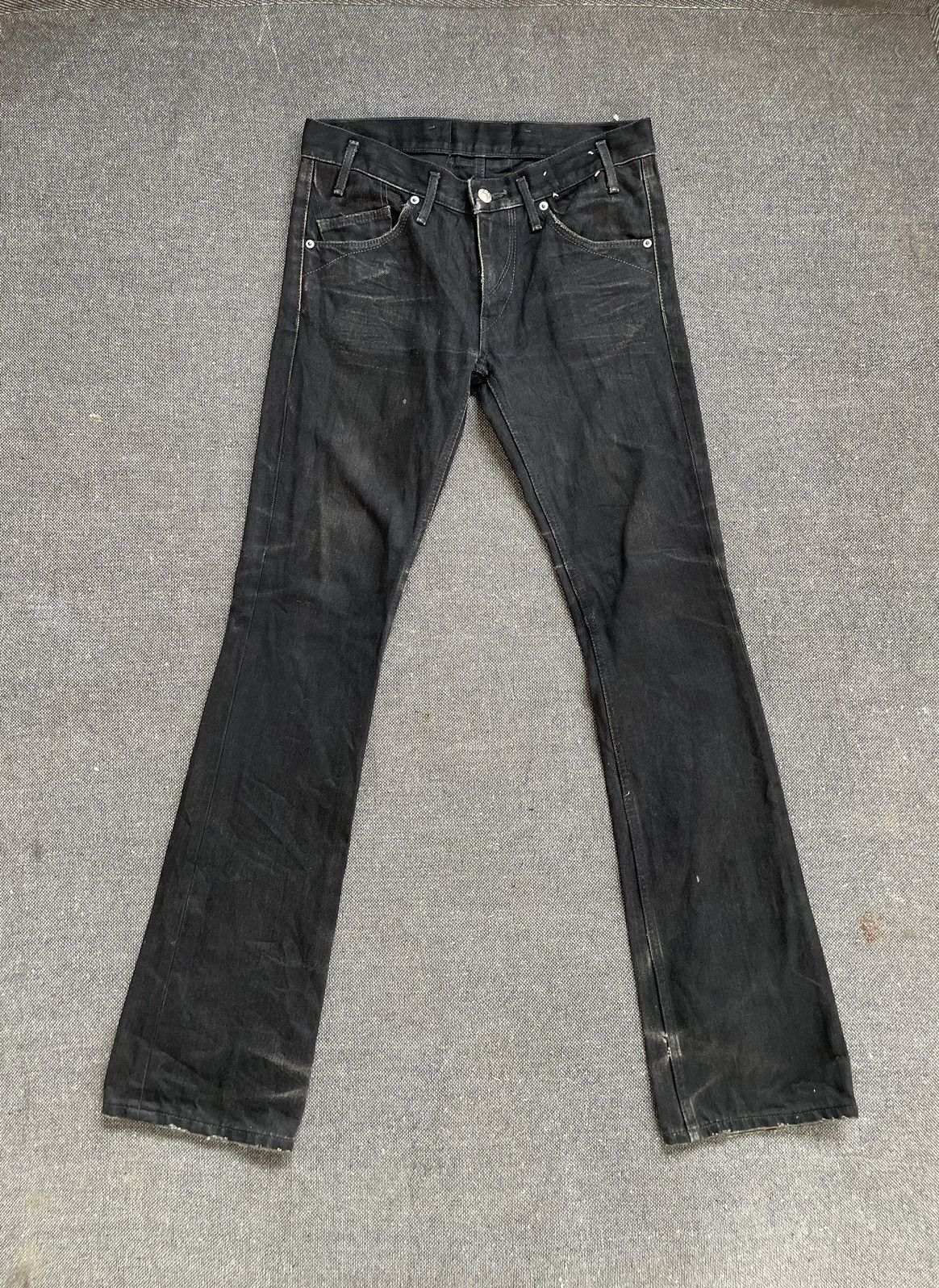 Japanese Brand × Mr. Olive Product Of Japan Vintage Flare Jeans Mr Olive Jeans Size US 30 / EU 46 - 1 Thumbnail