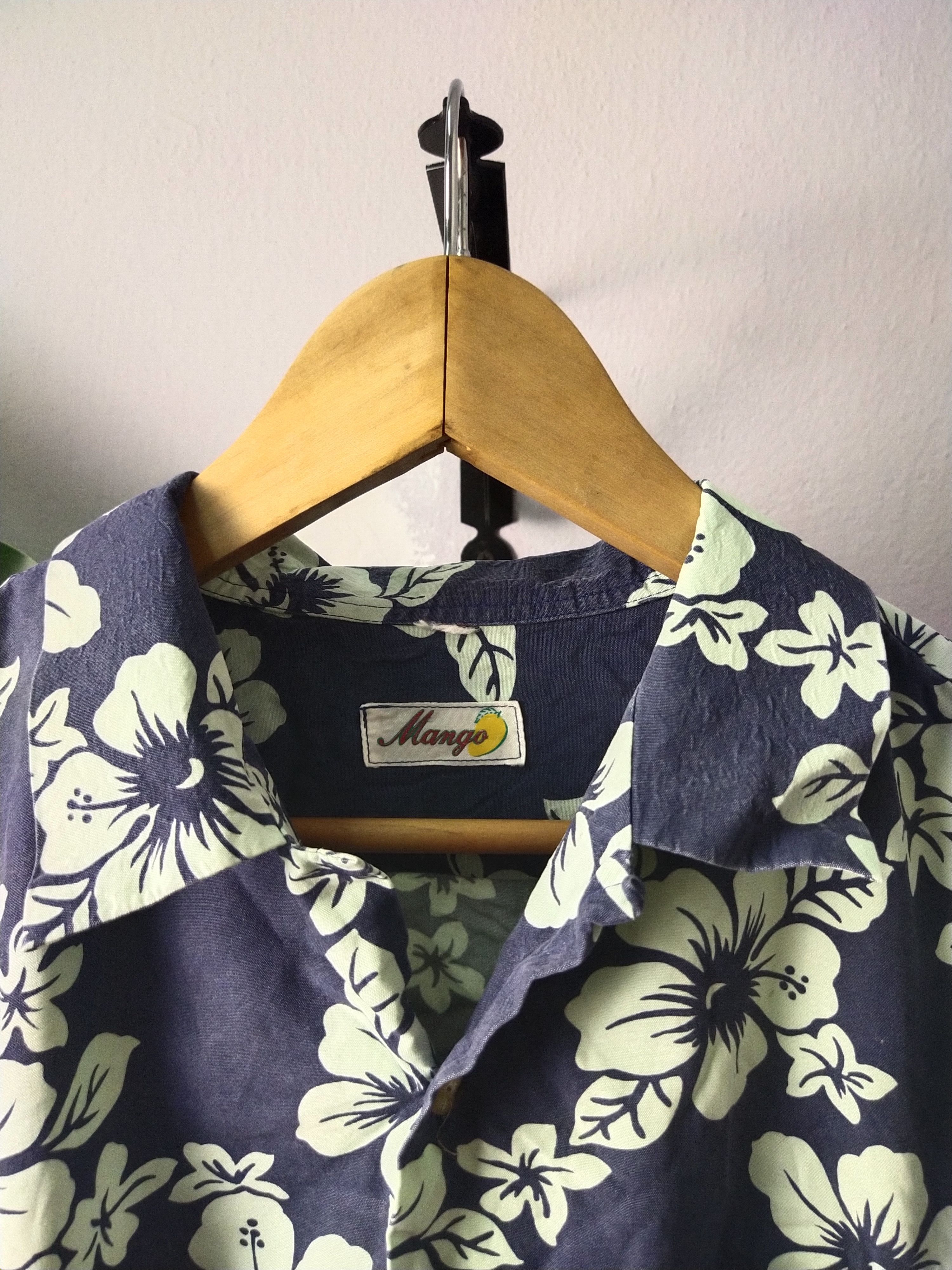 Mango × Vintage Mango x Hawaiian Flowers shirt Size US M / EU 48-50 / 2 - 6 Thumbnail
