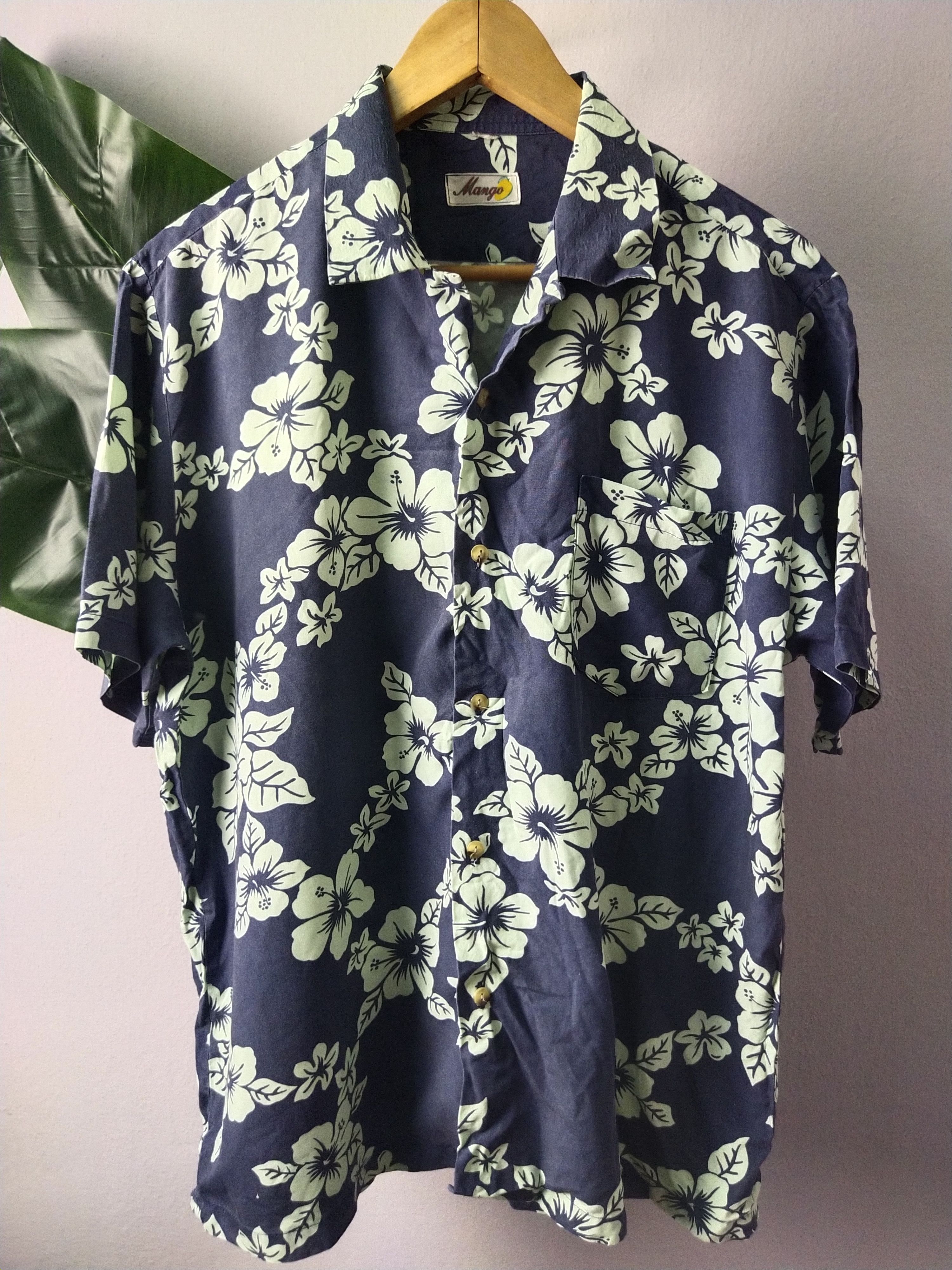 Mango x Hawaiian Flowers shirt