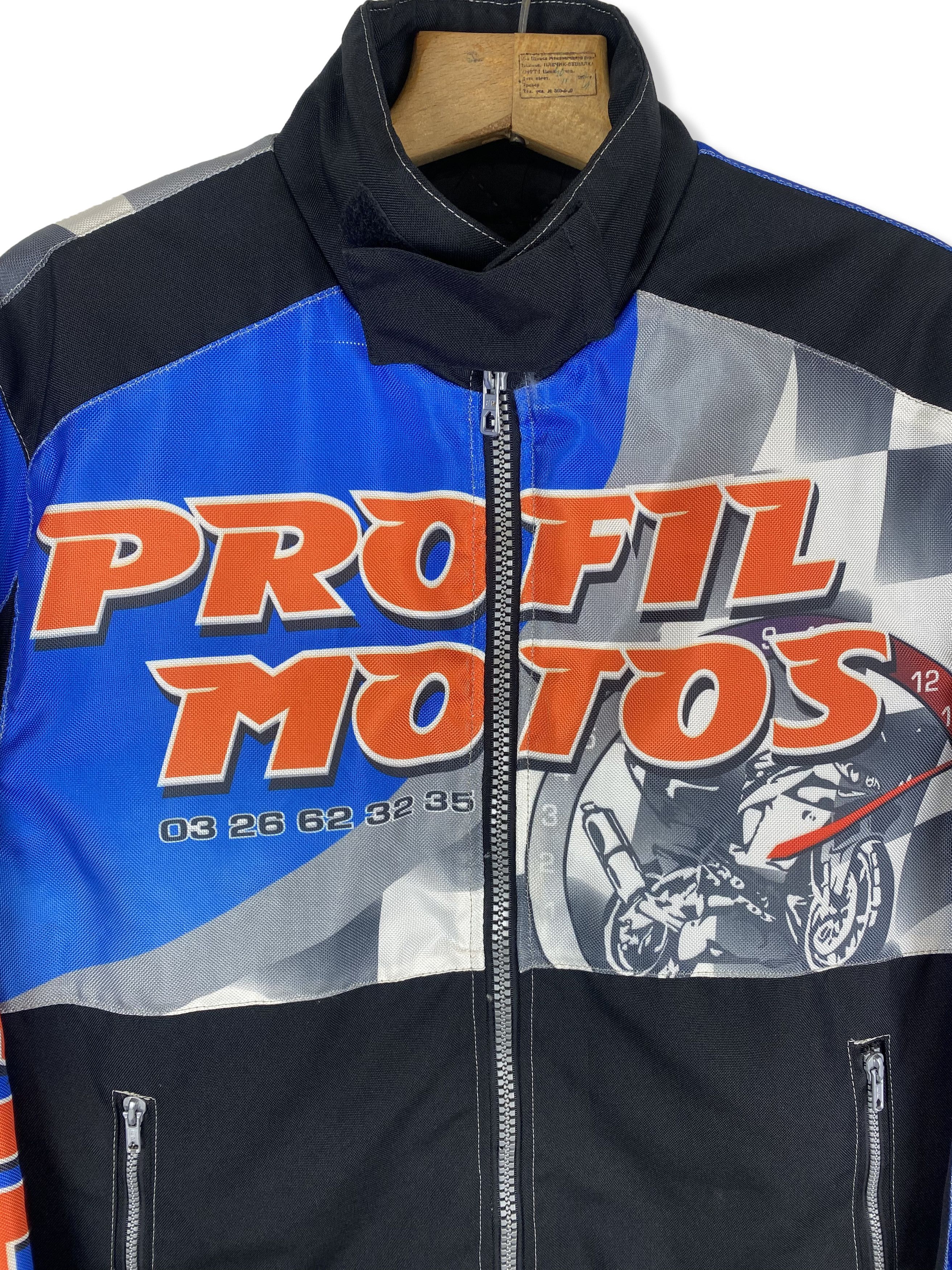 Vintage Vintage RACING Y2k Graphic Jacket M364 Size US XL / EU 56 / 4 - 4 Thumbnail