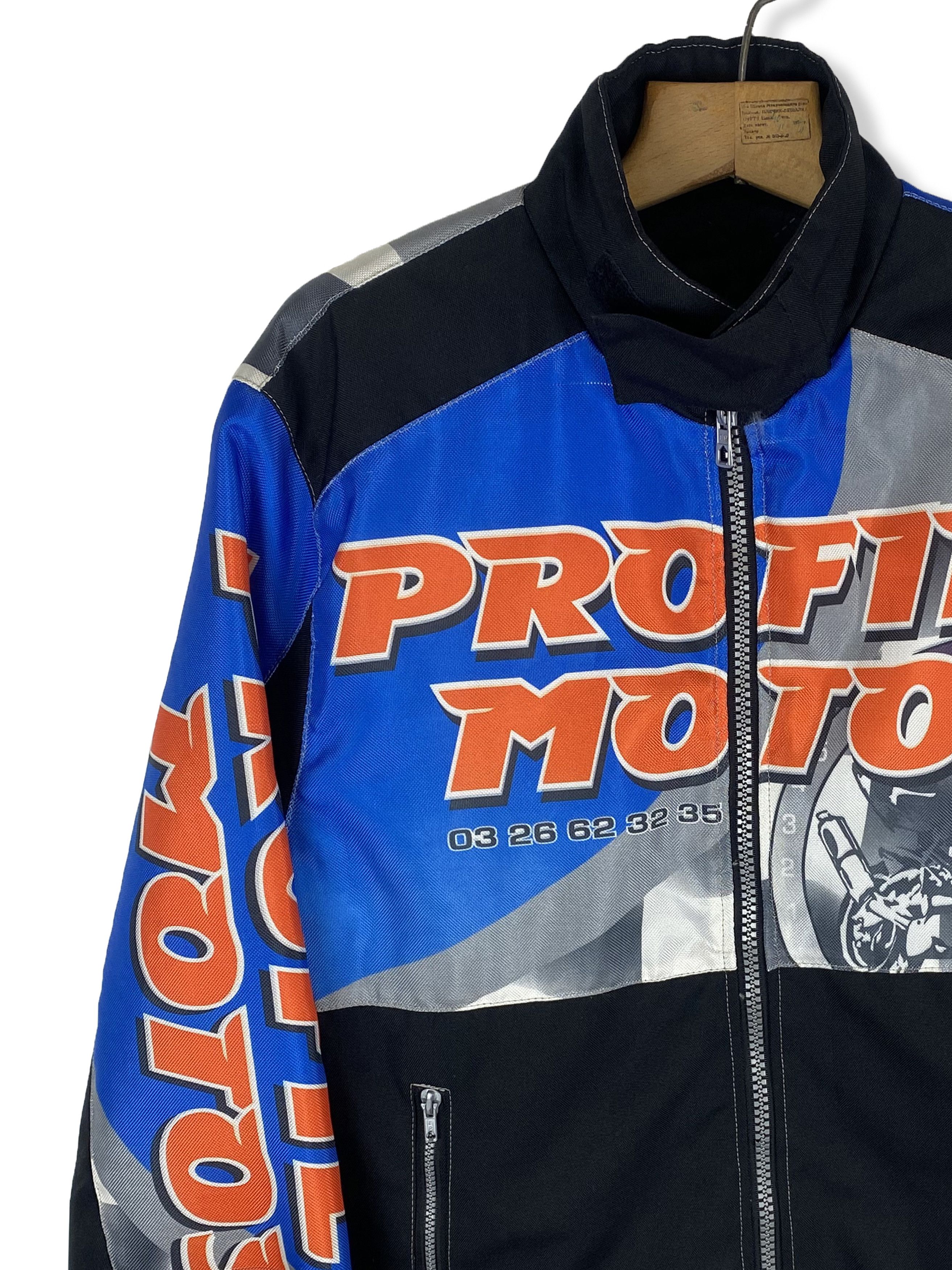 Vintage Vintage RACING Y2k Graphic Jacket M364 Size US XL / EU 56 / 4 - 3 Thumbnail
