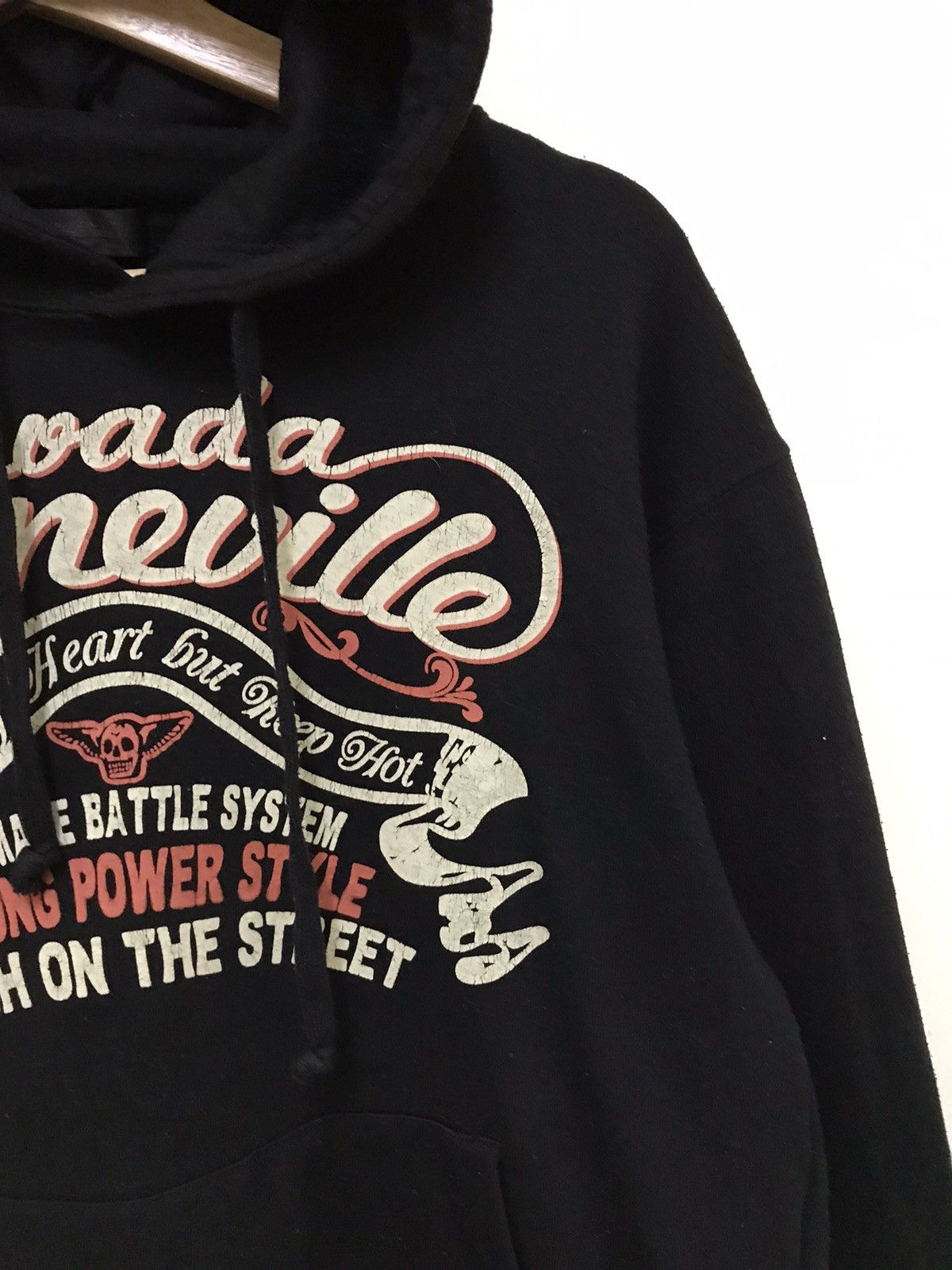 Vintage Vintage Nevada Bonneville Hoodie Sweatshirt Big Spellout Size US M / EU 48-50 / 2 - 5 Thumbnail