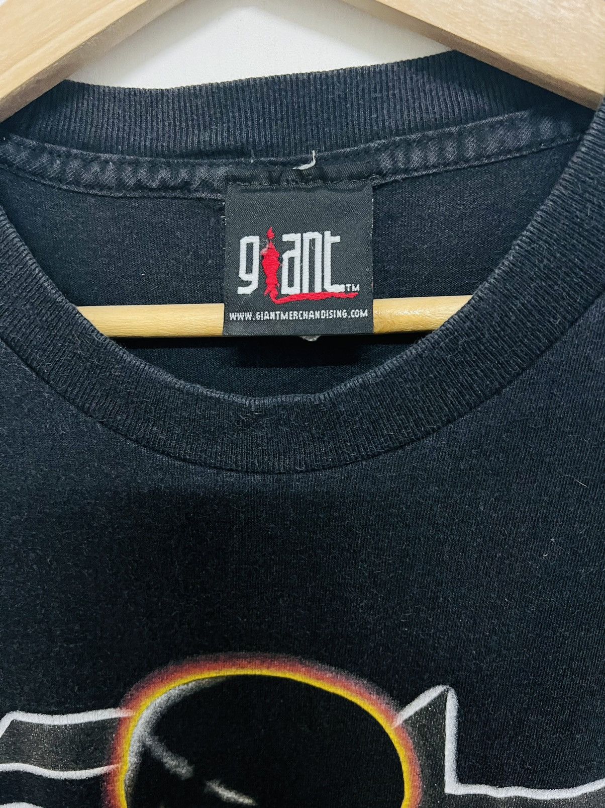 Vintage Vintage Bruce Lee Flame Graphic Tee Size US XL / EU 56 / 4 - 7 Thumbnail