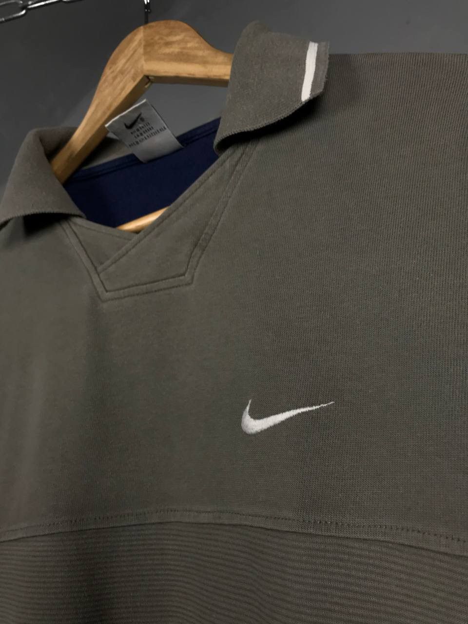 Vintage Nike swoosh streetwear vintage polo sweatshirt Size US S / EU 44-46 / 1 - 3 Thumbnail
