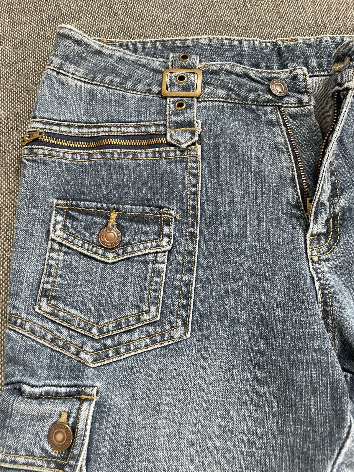 Japanese Brand Vintage Low Rise Flare Jeans World Jeans Size US 30 / EU 46 - 8 Thumbnail