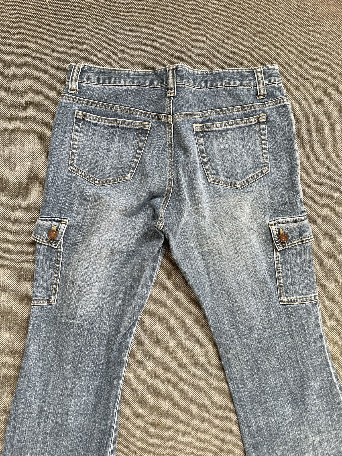 Japanese Brand Vintage Low Rise Flare Jeans World Jeans Size US 30 / EU 46 - 11 Thumbnail
