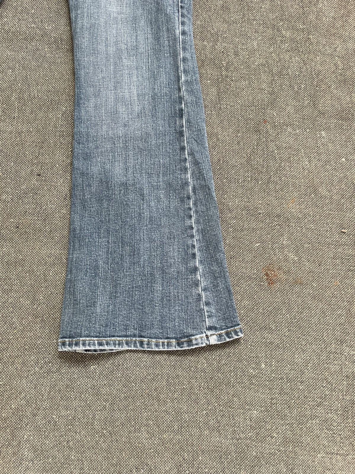 Japanese Brand Vintage Low Rise Flare Jeans World Jeans Size US 30 / EU 46 - 6 Thumbnail