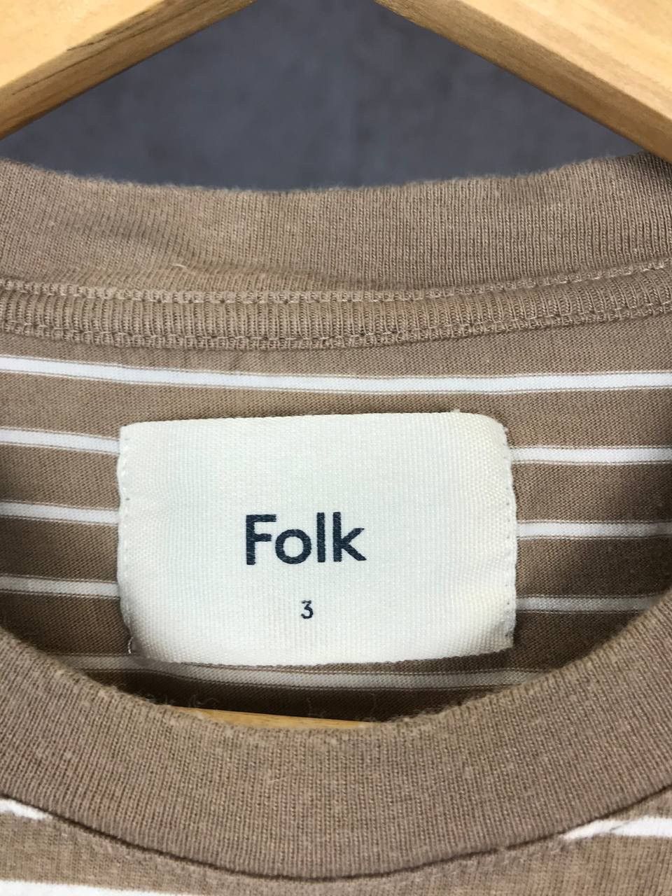 Folk Folk luxury streetwear tee Size US S / EU 44-46 / 1 - 3 Thumbnail