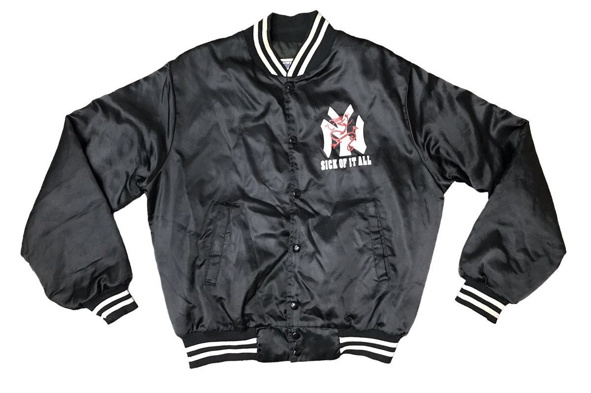 Band Tees Vintage SICK OF IT ALL.🔥WE STAND ALONE college track jacket Size US M / EU 48-50 / 2 - 2 Thumbnail