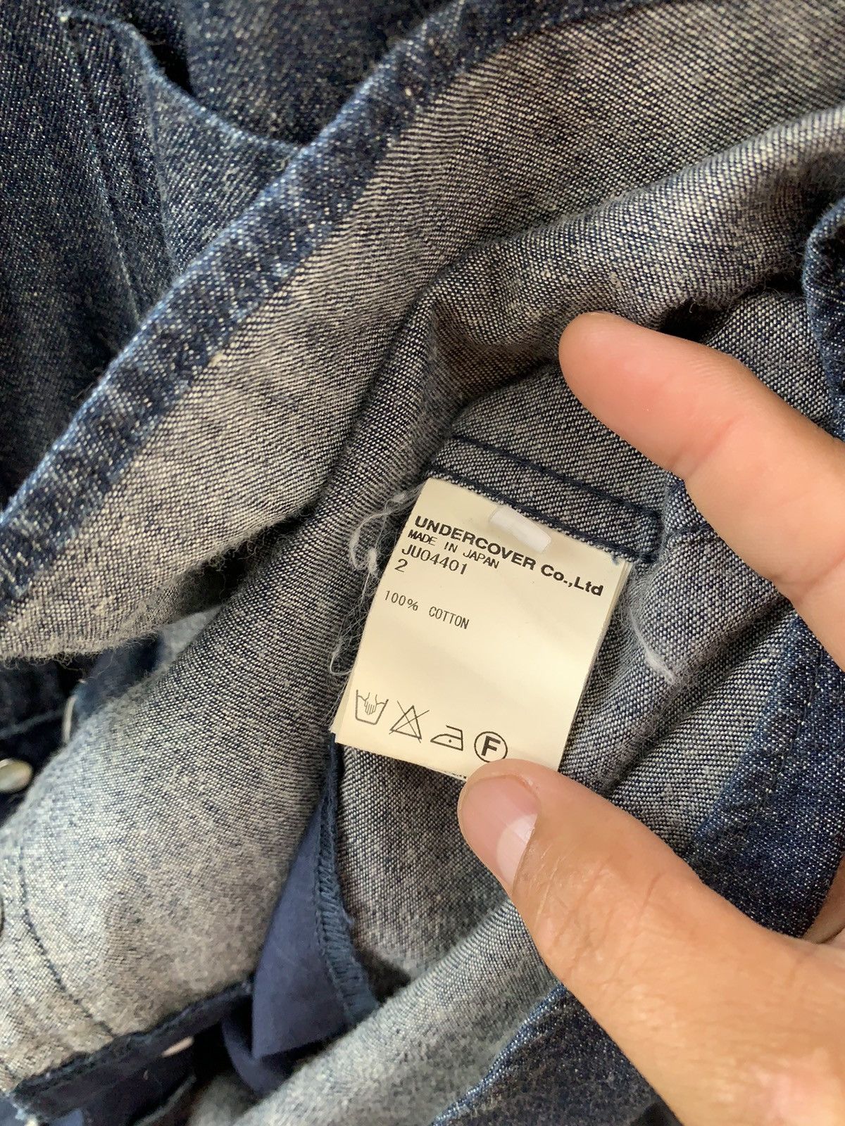 Japanese Brand × John Undercover × Undercover JOHN UNDERCOVER JAPANESE BRAND DESIGNER SHIRT BUTTONS UP Size US M / EU 48-50 / 2 - 9 Thumbnail
