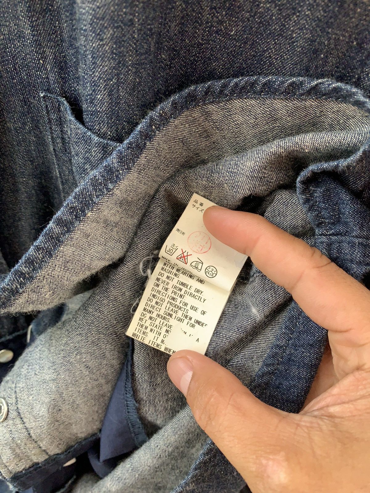 Japanese Brand × John Undercover × Undercover JOHN UNDERCOVER JAPANESE BRAND DESIGNER SHIRT BUTTONS UP Size US M / EU 48-50 / 2 - 10 Thumbnail