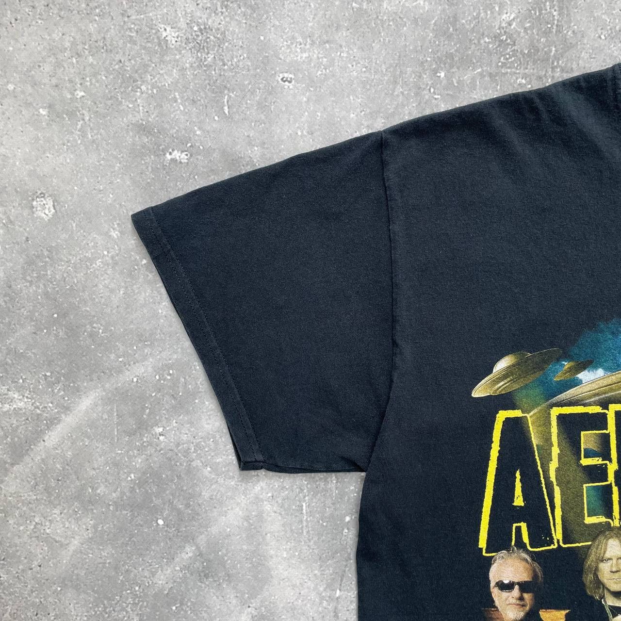 Band Tees Aerosmith The Global Warming Tour 2014 T Shirt Black Size L Size US L / EU 52-54 / 3 - 8 Thumbnail