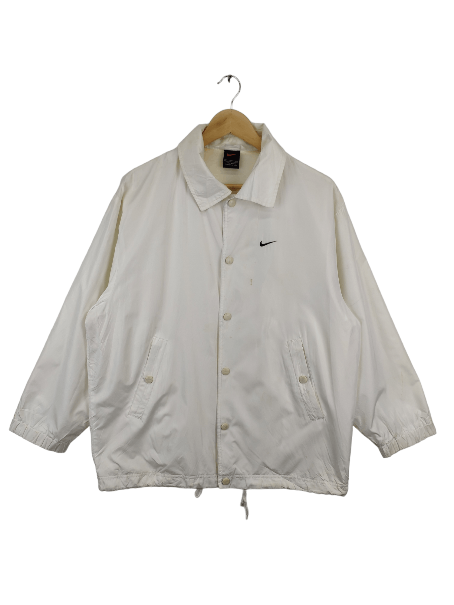 Nike Steal 🔥 Vintage Nike Jacket Snap Button Size US S / EU 44-46 / 1 - 1 Thumbnail
