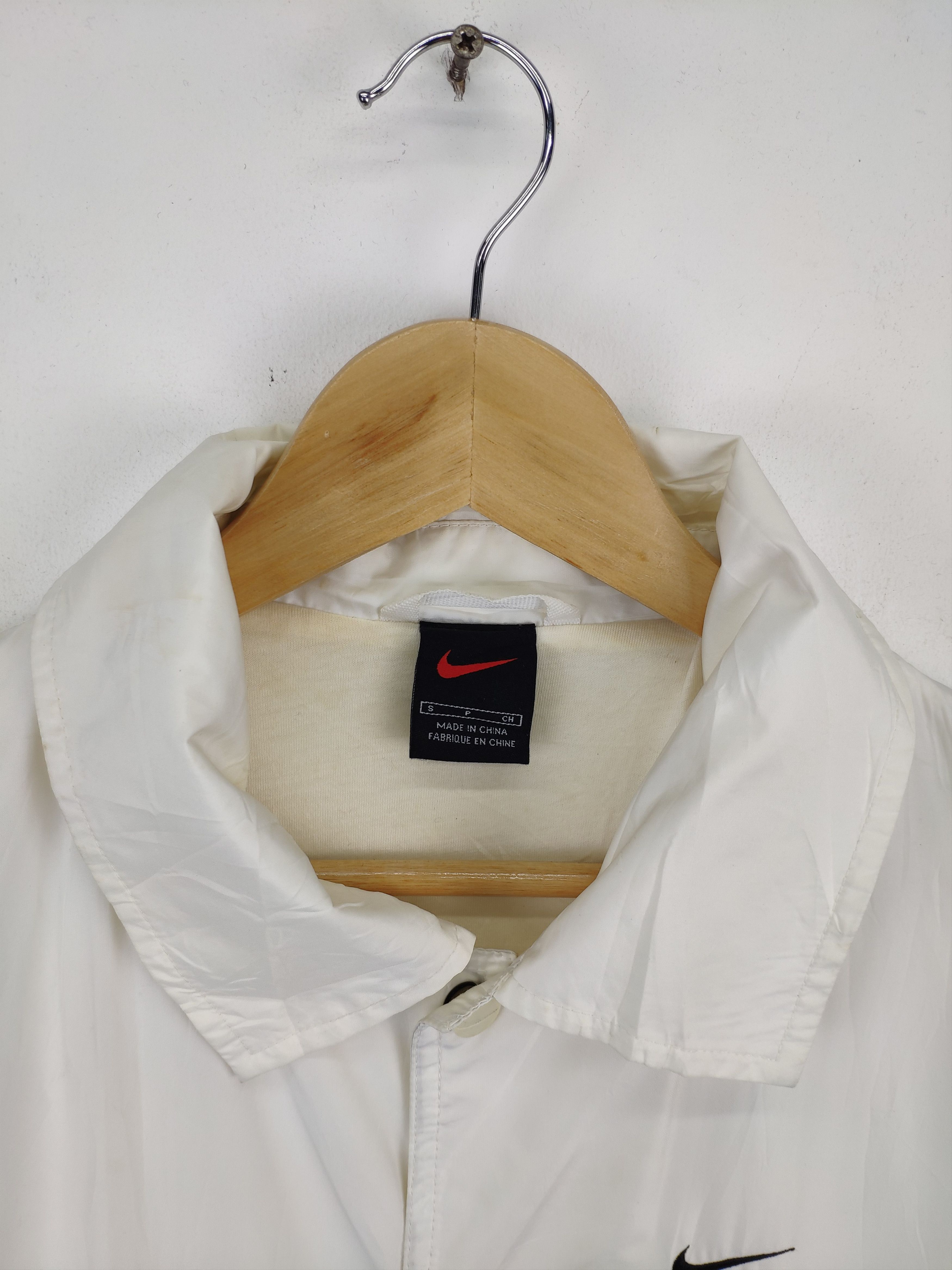 Nike Steal 🔥 Vintage Nike Jacket Snap Button Size US S / EU 44-46 / 1 - 15 Thumbnail