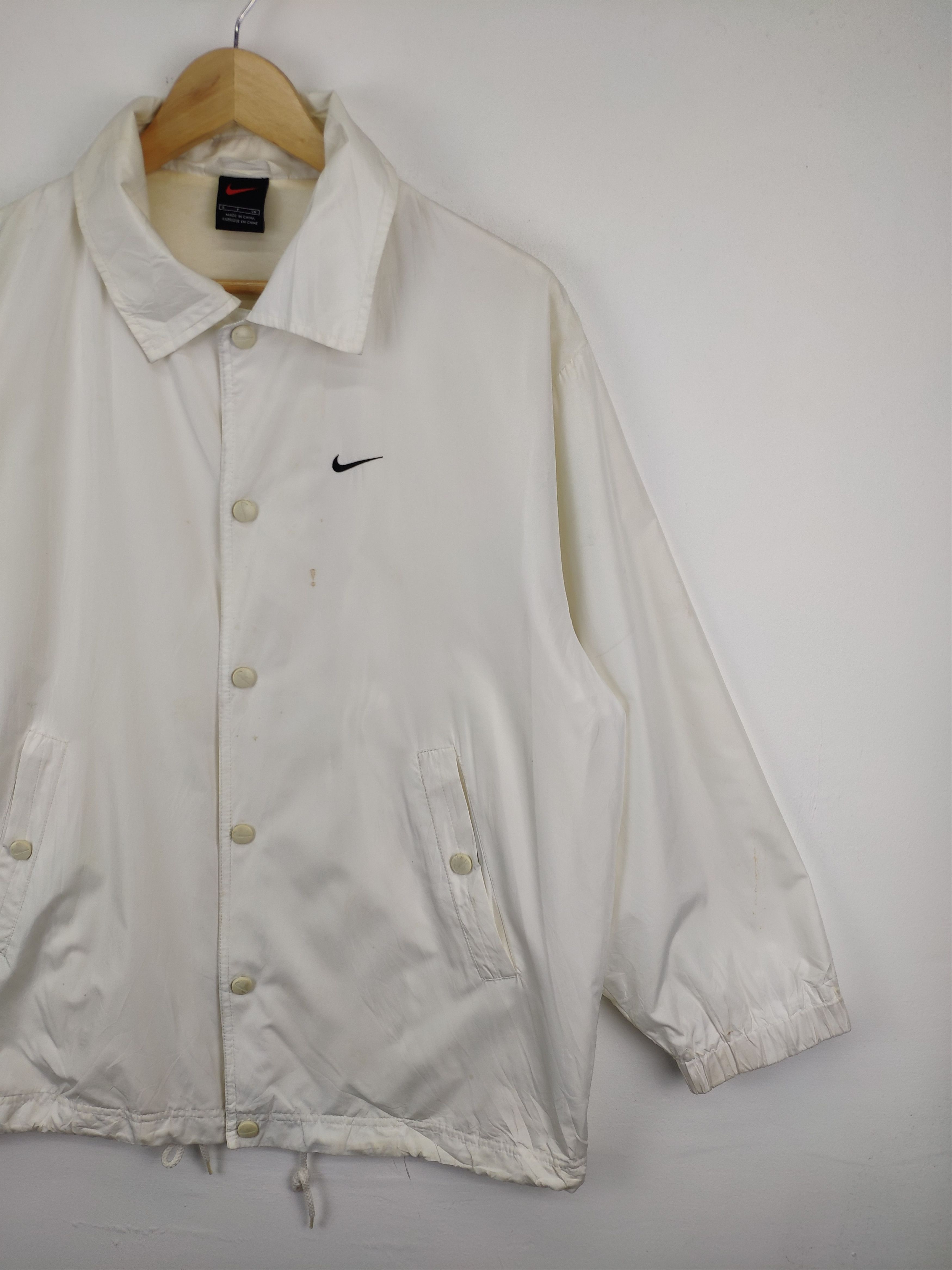 Nike Steal 🔥 Vintage Nike Jacket Snap Button Size US S / EU 44-46 / 1 - 6 Thumbnail