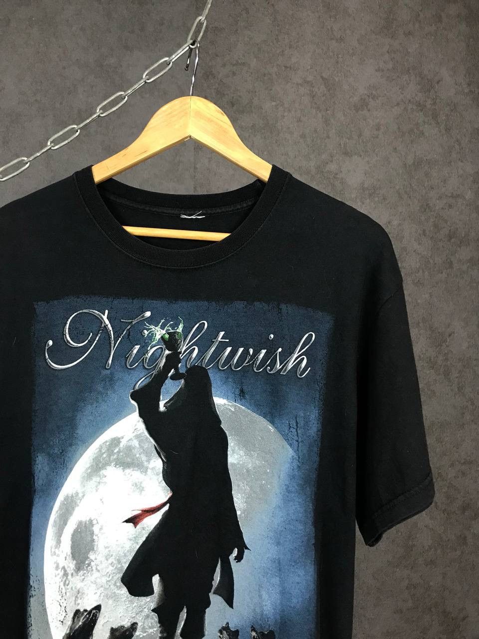 Band Tees Nightwish vintage cult rock band overprinted tee Size US M / EU 48-50 / 2 - 3 Thumbnail