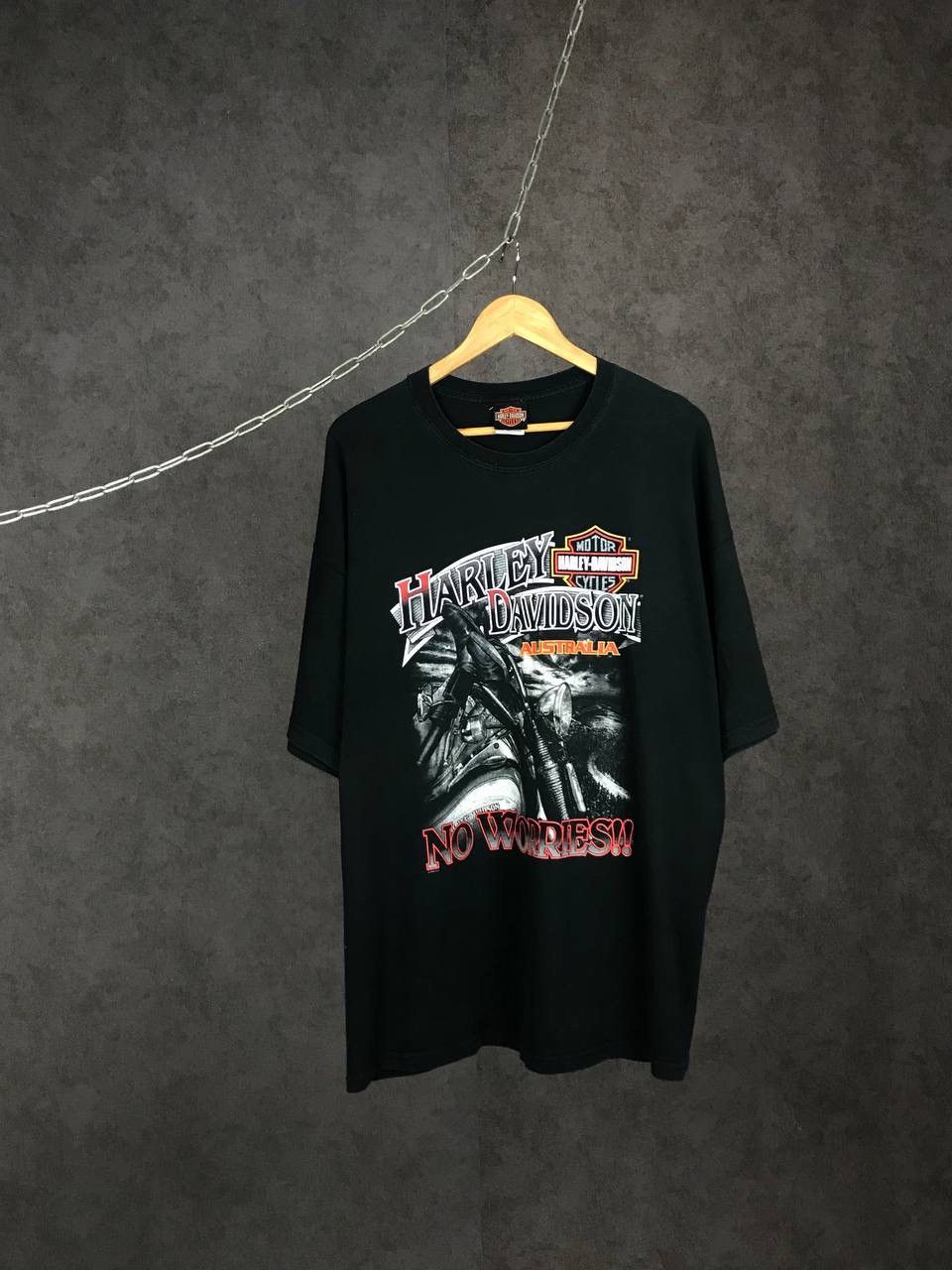 Harley Davidson Harley Davidson vintage cult American style rock tee Size US XXL / EU 58 / 5 - 1 Thumbnail