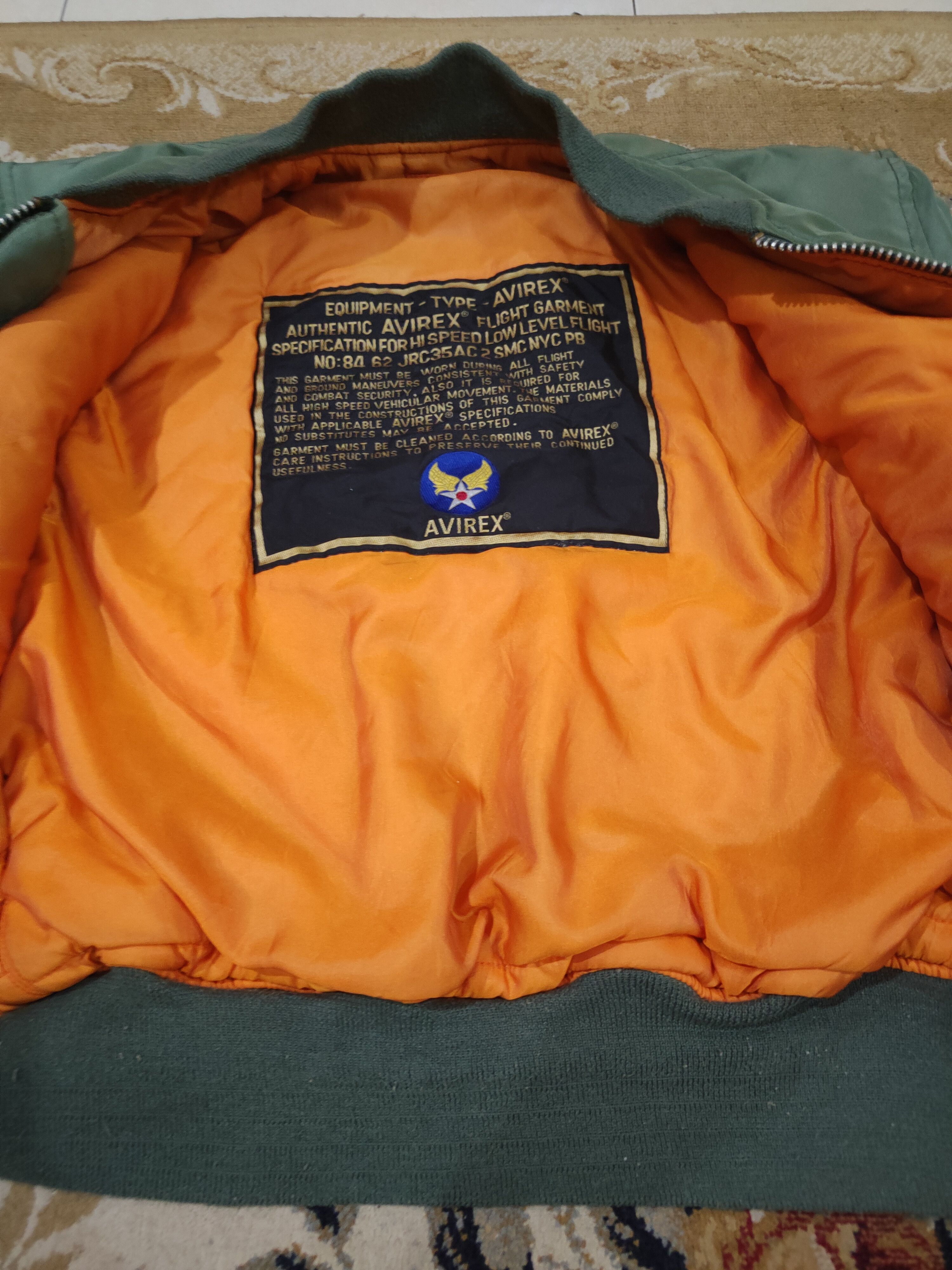 Avirex × Vintage Avirex Bombers Usaf with Big Spellout Size US M / EU 48-50 / 2 - 6 Thumbnail