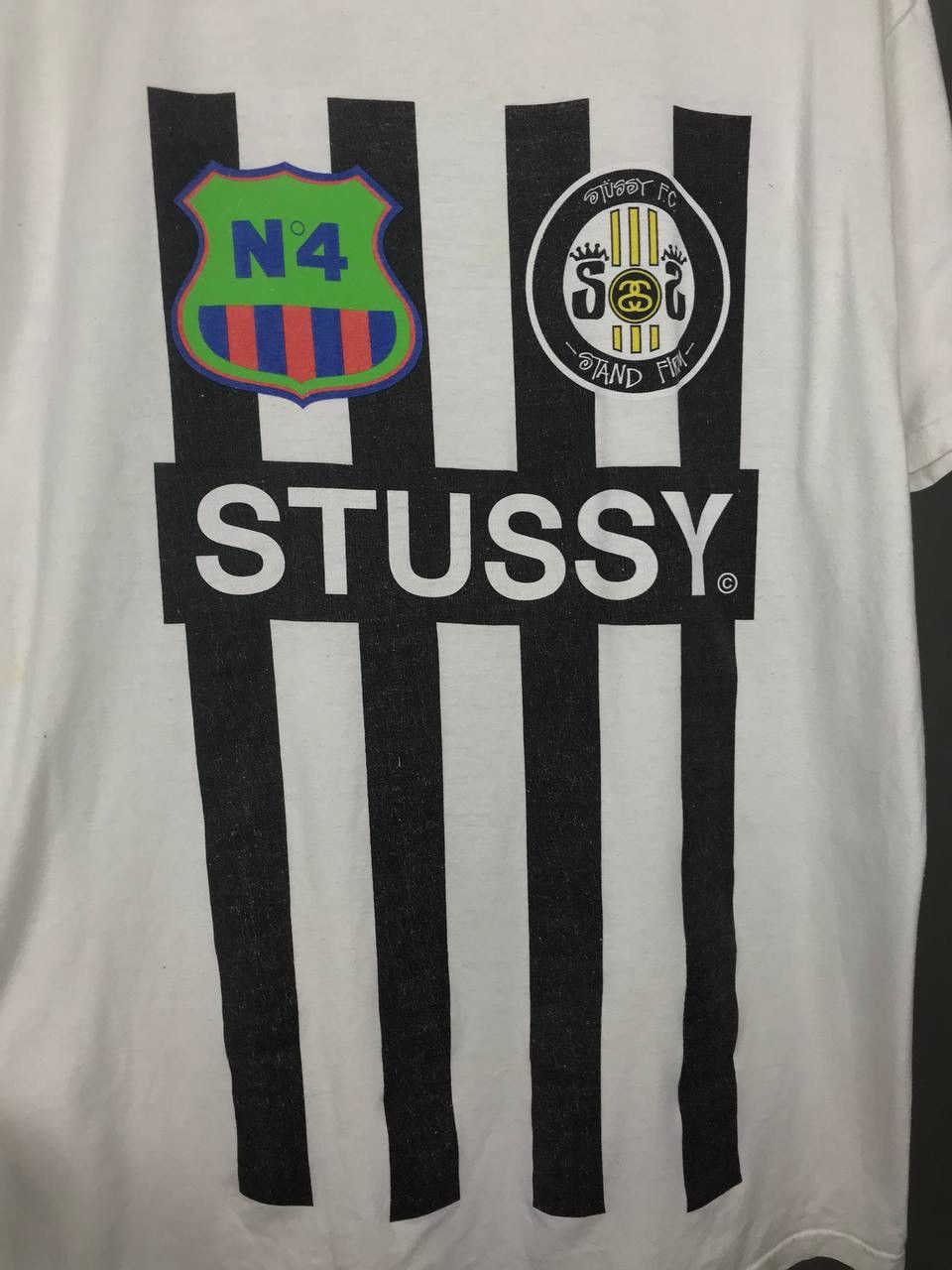 Stussy Stussy streetwear hype overprinted tee Size US XL / EU 56 / 4 - 4 Thumbnail