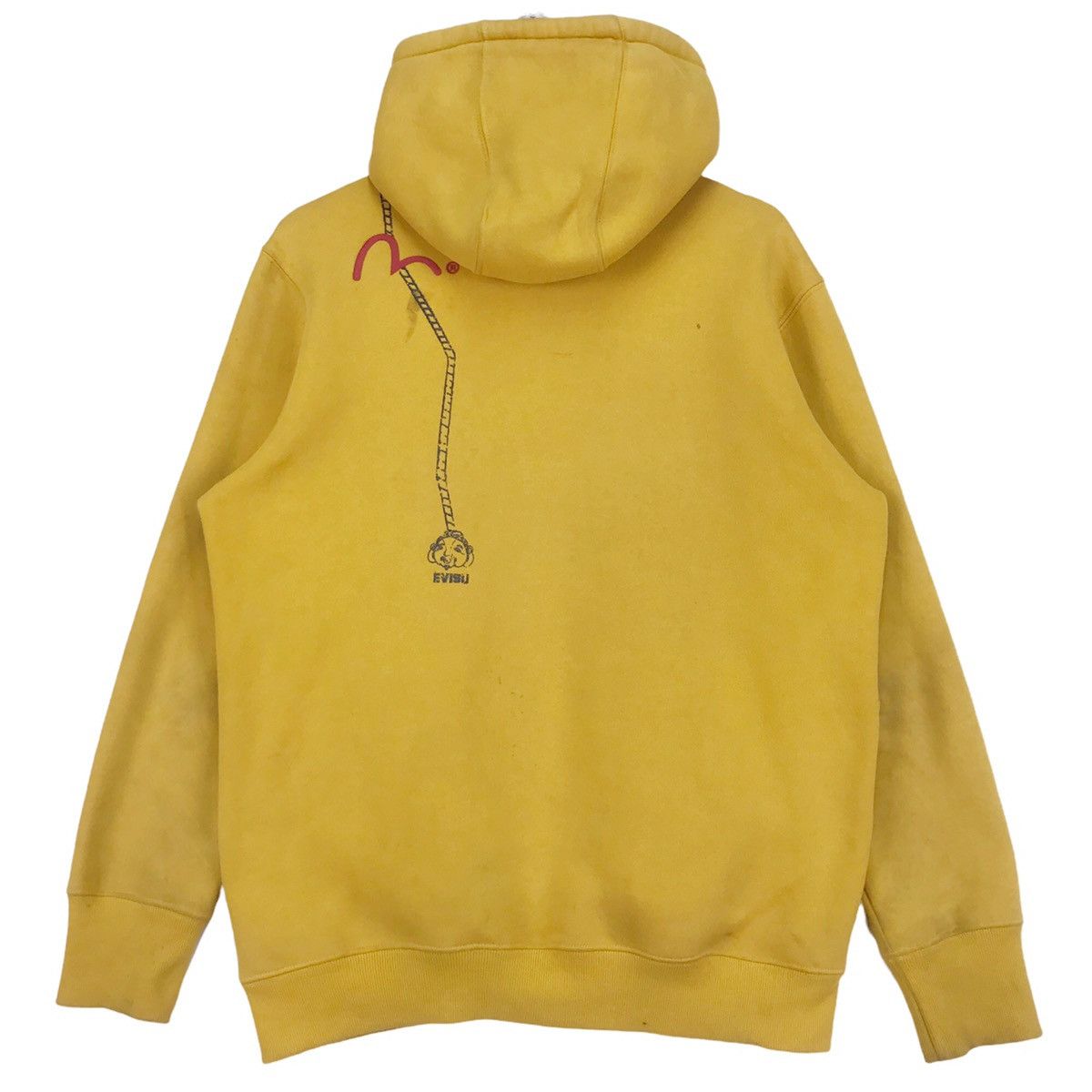 Evisu Evisu Sun Faded Zipper Samurai Hoodie Size US M / EU 48-50 / 2 - 2 Thumbnail