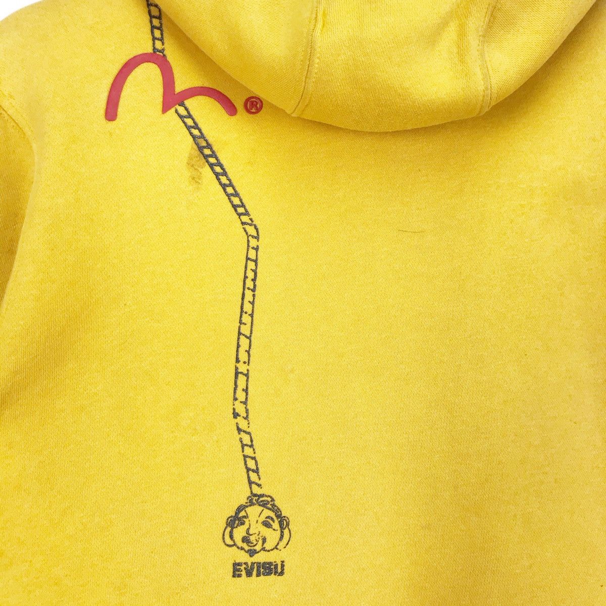 Evisu Evisu Sun Faded Zipper Samurai Hoodie Size US M / EU 48-50 / 2 - 7 Thumbnail
