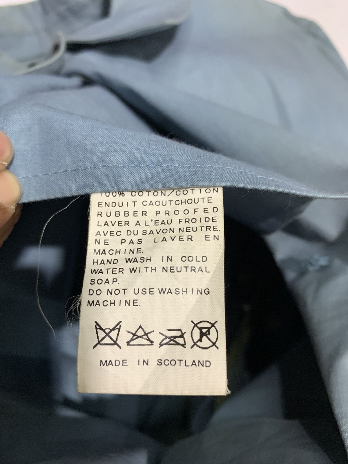 Mackintosh 🔥MACKINTOSH SCOTLAND W/PROOF TRENCH COAT Size US S / EU 44-46 / 1 - 7 Thumbnail