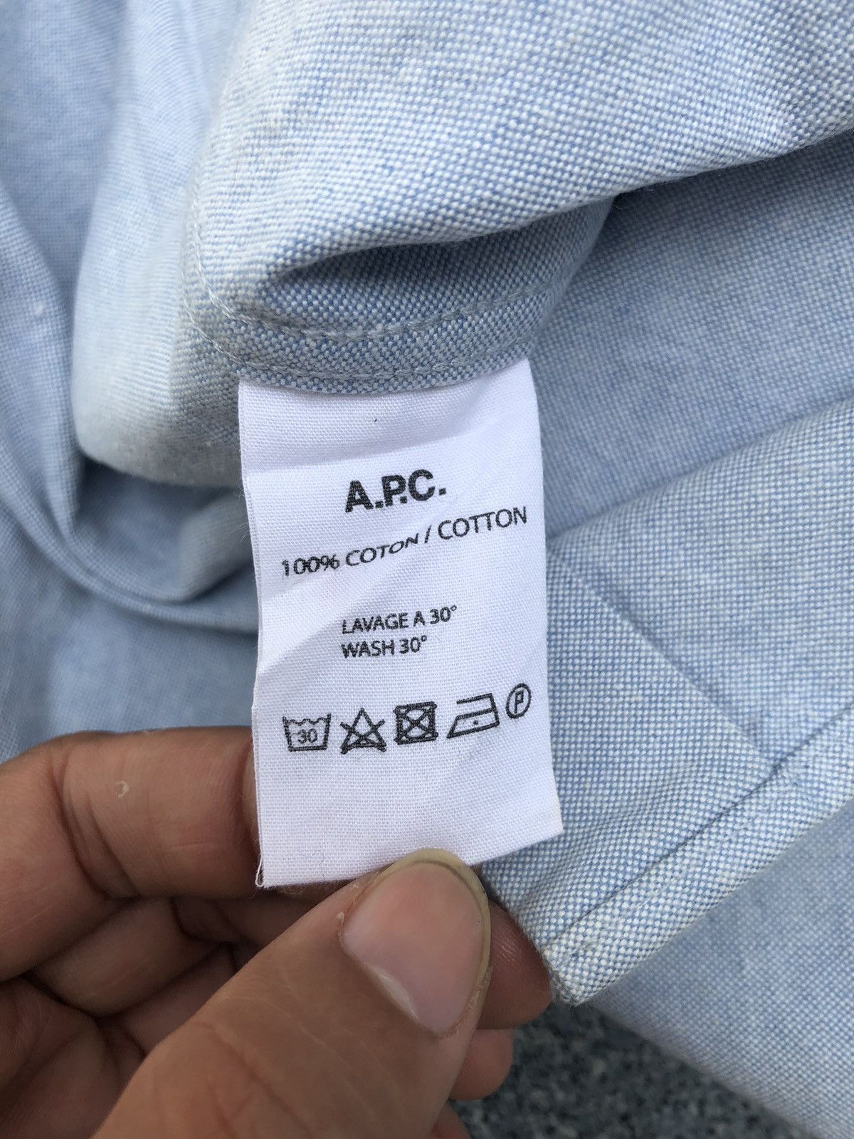 A.P.C. × Japanese Brand A.P.C Workshirt Size US S / EU 44-46 / 1 - 6 Thumbnail