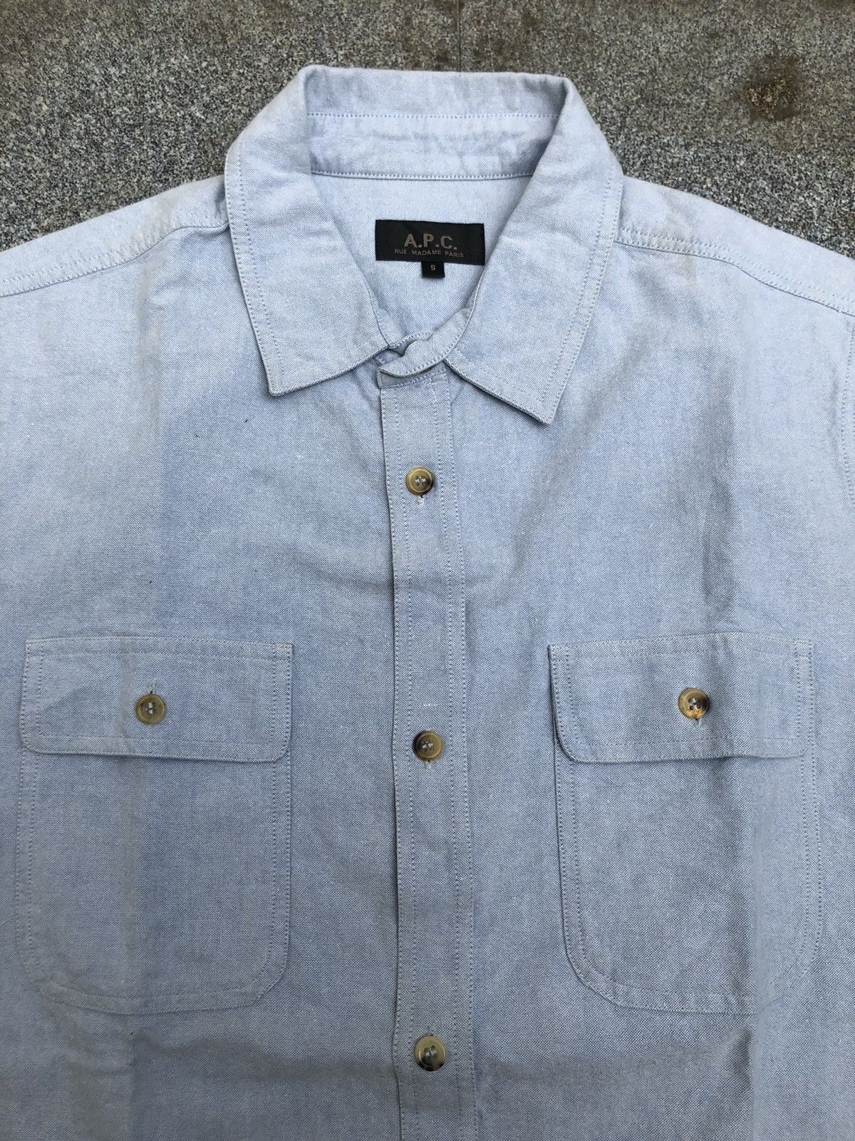 A.P.C. × Japanese Brand A.P.C Workshirt Size US S / EU 44-46 / 1 - 5 Thumbnail