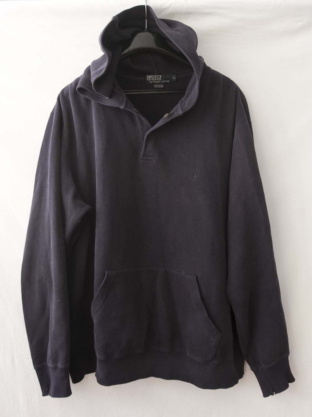 Ralph Lauren Ralph Lauren Hoodie Distressed Dark Blue Size L Size US L / EU 52-54 / 3 - 2 Thumbnail