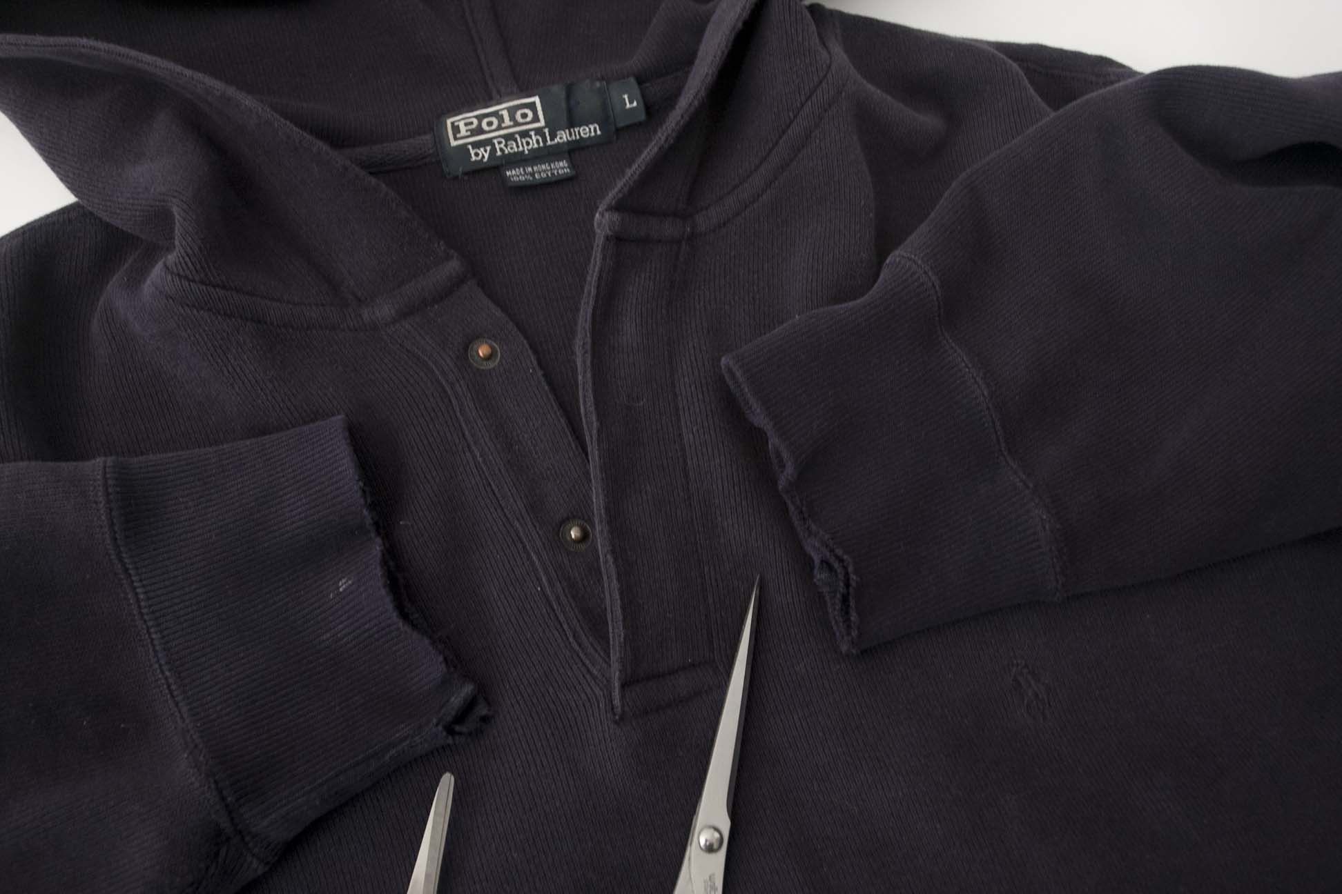 Ralph Lauren Ralph Lauren Hoodie Distressed Dark Blue Size L Size US L / EU 52-54 / 3 - 7 Thumbnail