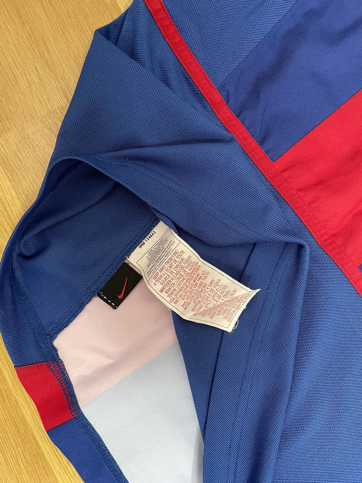 Nike × Vintage 2002-2003 Nike FC.Barcelona 15 Renier Home Soccer Jersey Size US L / EU 52-54 / 3 - 10 Thumbnail