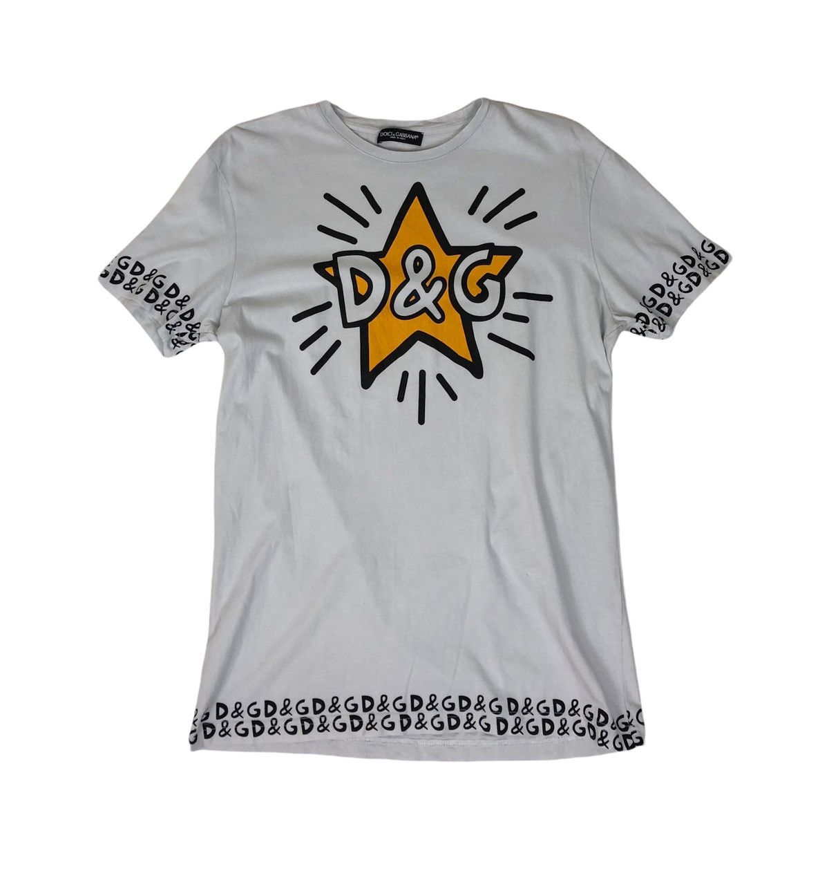 Dolce Gabbana Pop Art Keith Haring T Shirt