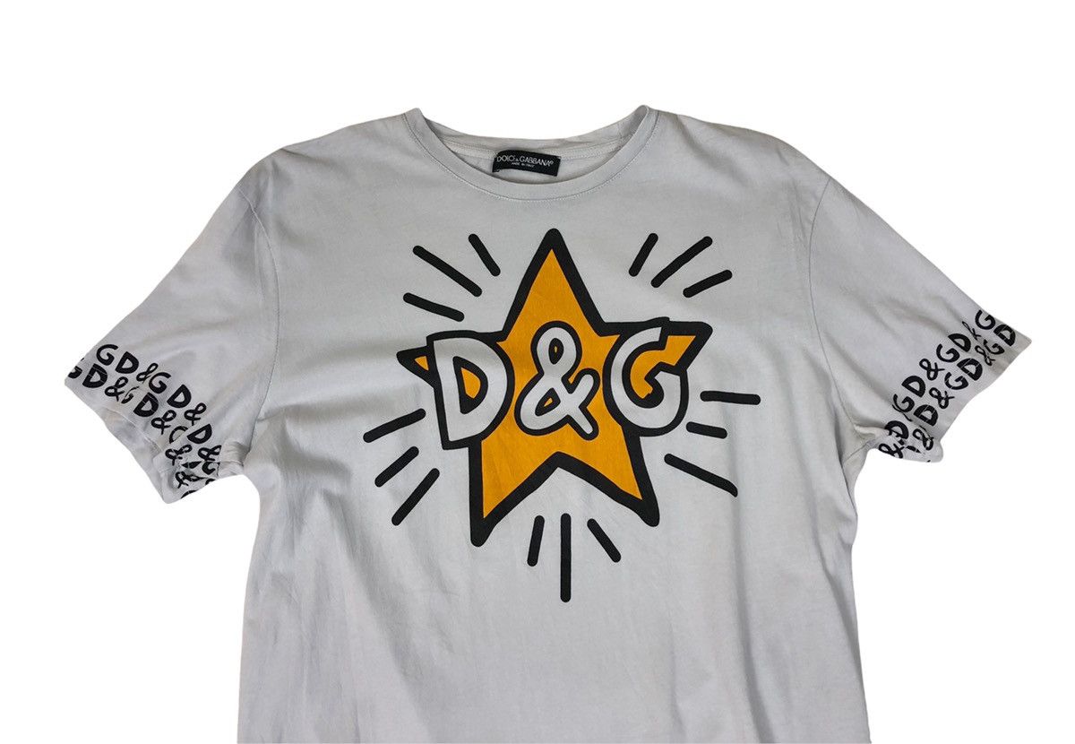 Dolce & Gabbana Dolce & Gabbana Pop Art Keith Haring T Shirt Size US M / EU 48-50 / 2 - 3 Thumbnail