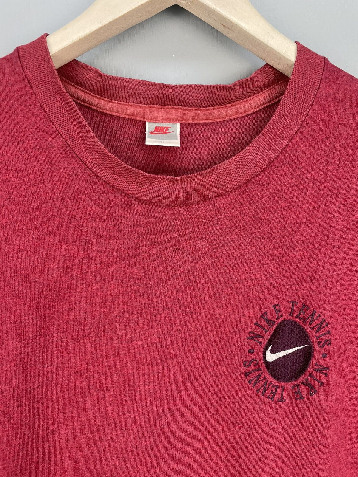 Nike Vintage 90s Nike tennis t shirt Size US L / EU 52-54 / 3 - 3 Thumbnail