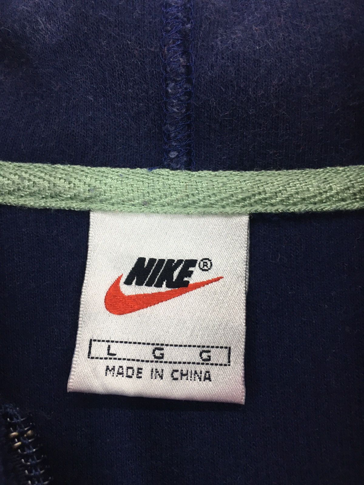 Nike Vintage 90s Nike hoodie Size US L / EU 52-54 / 3 - 6 Thumbnail