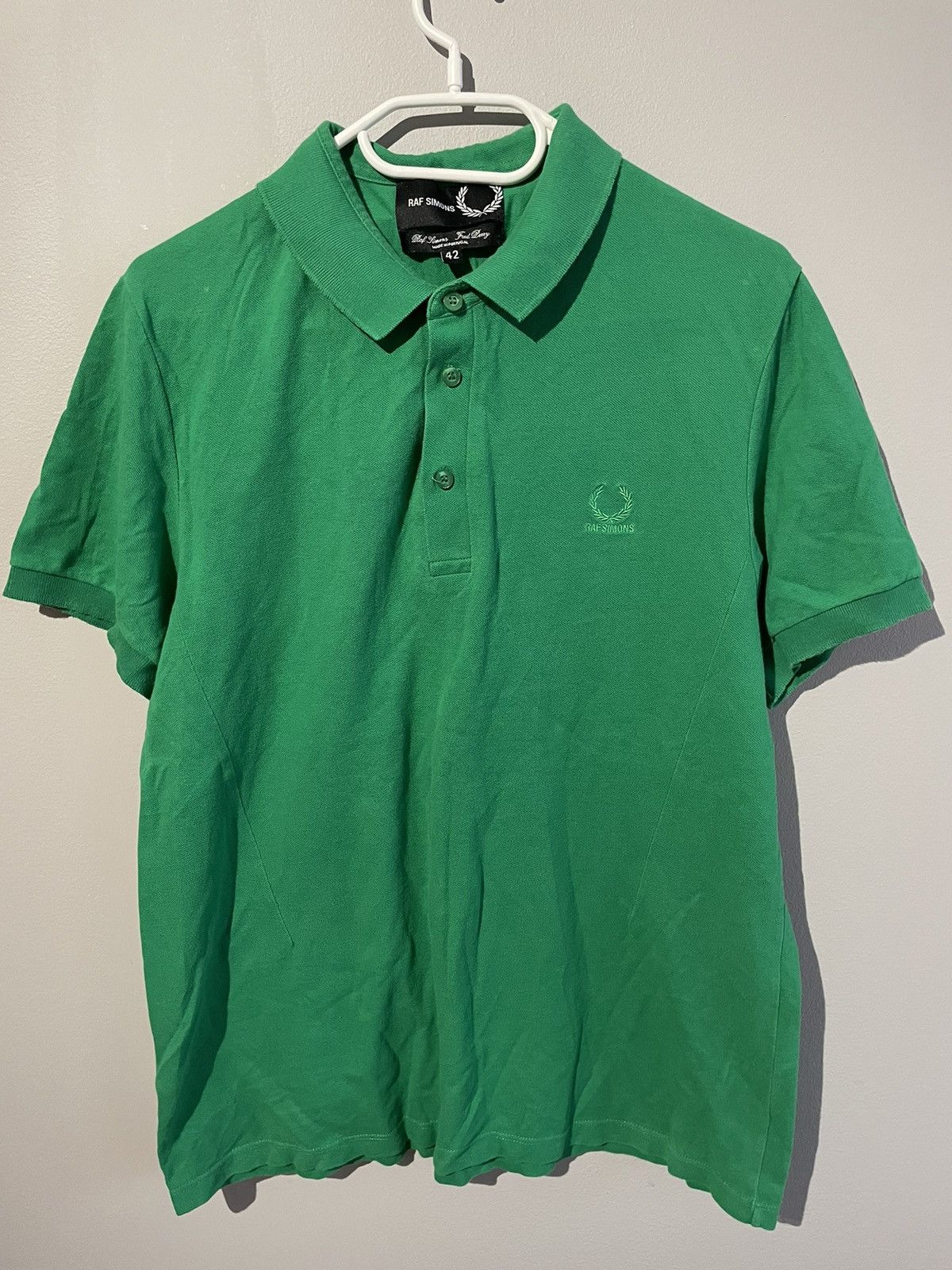 Fred Perry × Raf Simons Raf Simons x Fred Perry Black Polo Shirt