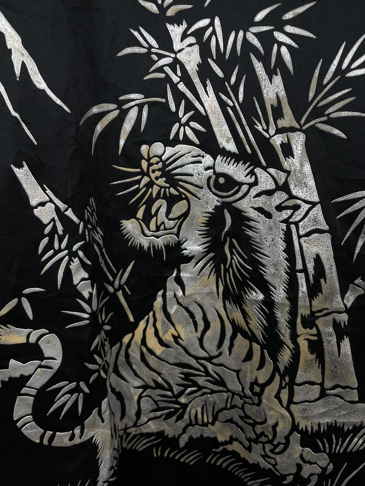 Japanese Brand Vintage Kimono Japan Tiger vs Eagle Size US L / EU 52-54 / 3 - 5 Thumbnail