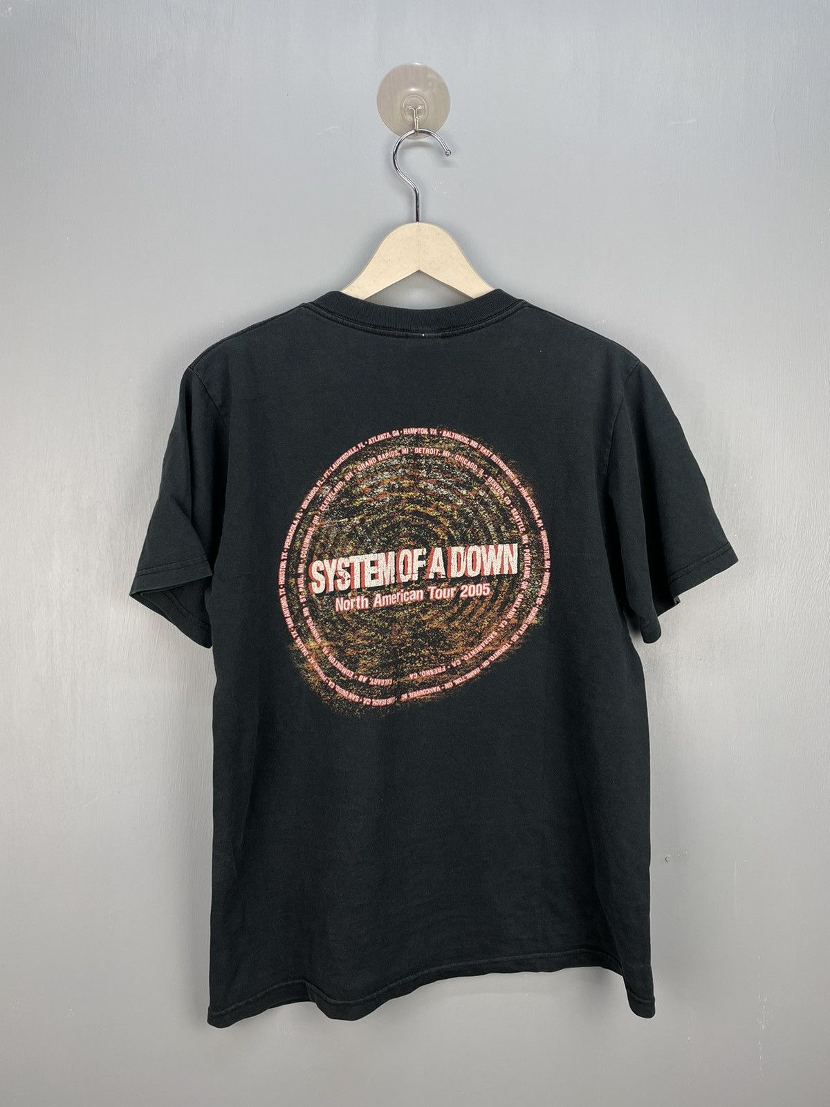 Band Tees Vintage Y2K System Of A Down 2005 tour promo t shirt Size US S / EU 44-46 / 1 - 2 Thumbnail