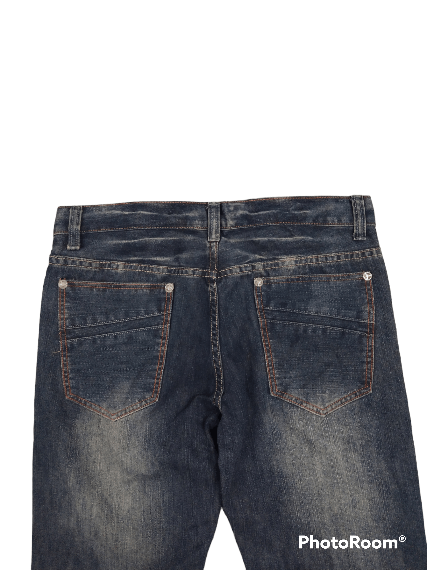 Japanese Brand FLARE🔥WASHED BLUE RIPED LIMIT DENIM PANTS Size US 33 - 5 Thumbnail