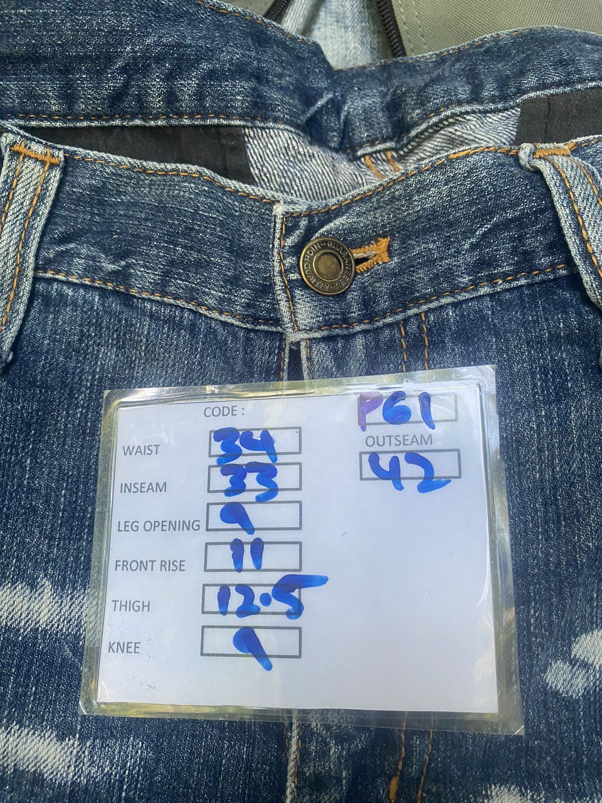 Japanese Brand × Vintage VINTAGE MOVANIE CARGO DEMIN Size US 34 / EU 50 - 9 Thumbnail