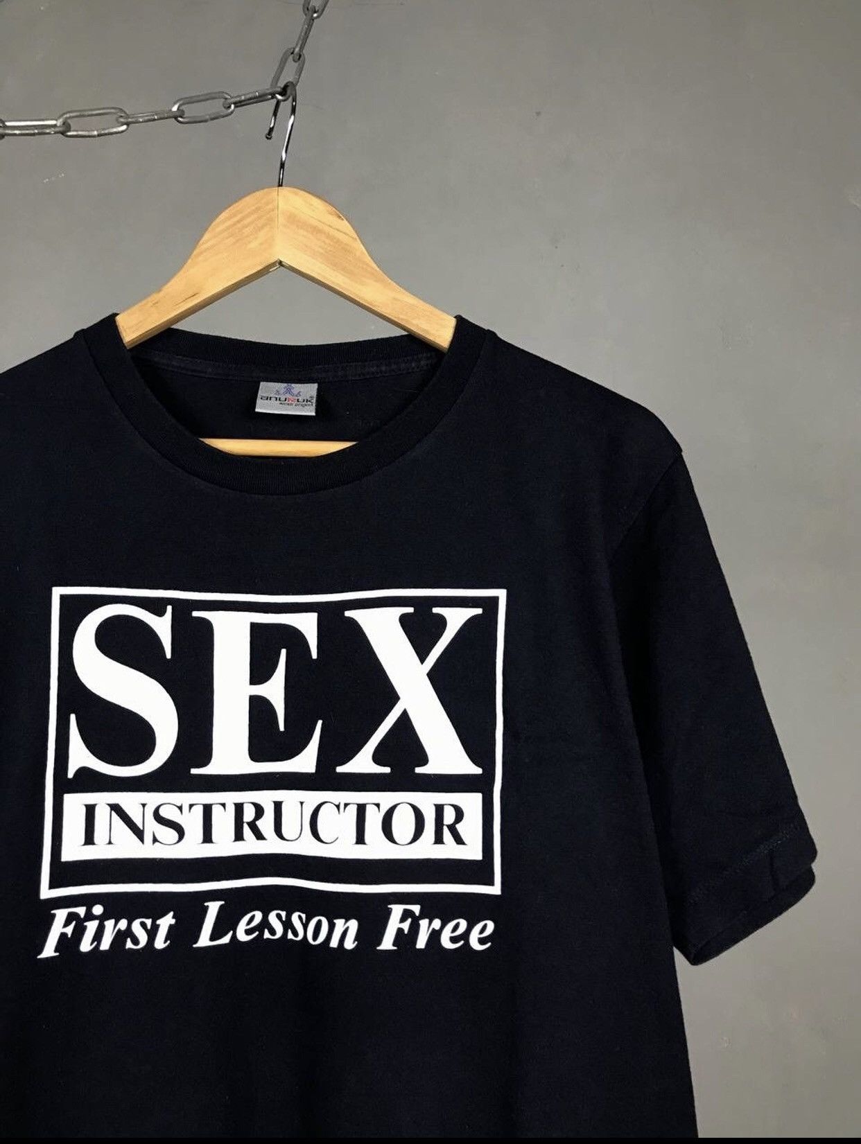 Other × Vintage Sex Instructor humor vintage streetwear tee Size US M / EU 48-50 / 2 - 2 Thumbnail