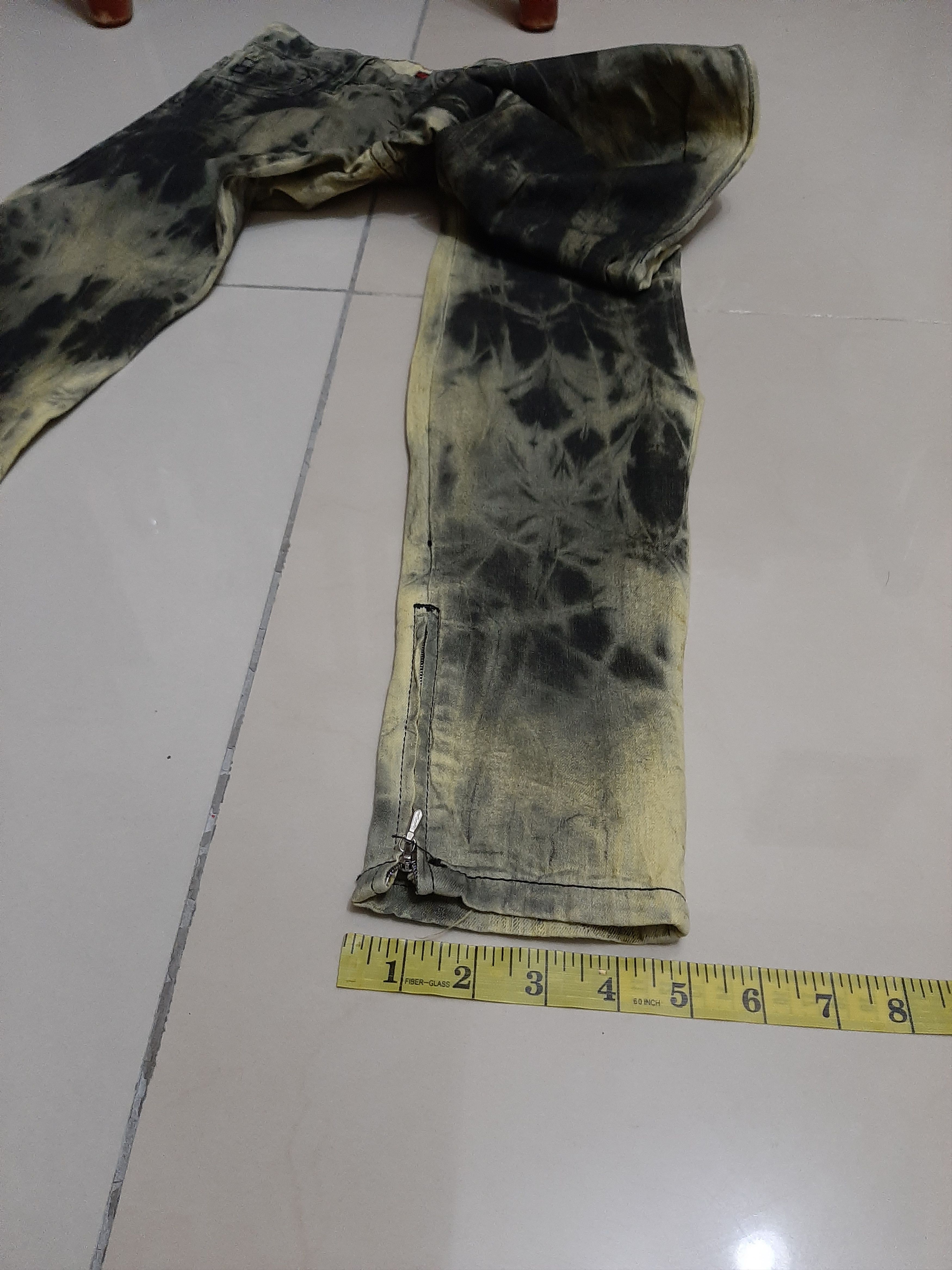 Designer × Miss Sixty Miss Sixty Skinny zippers🔥punk goth distressed jeans🔥 Size 25" / US 0 / IT 36 - 15 Thumbnail
