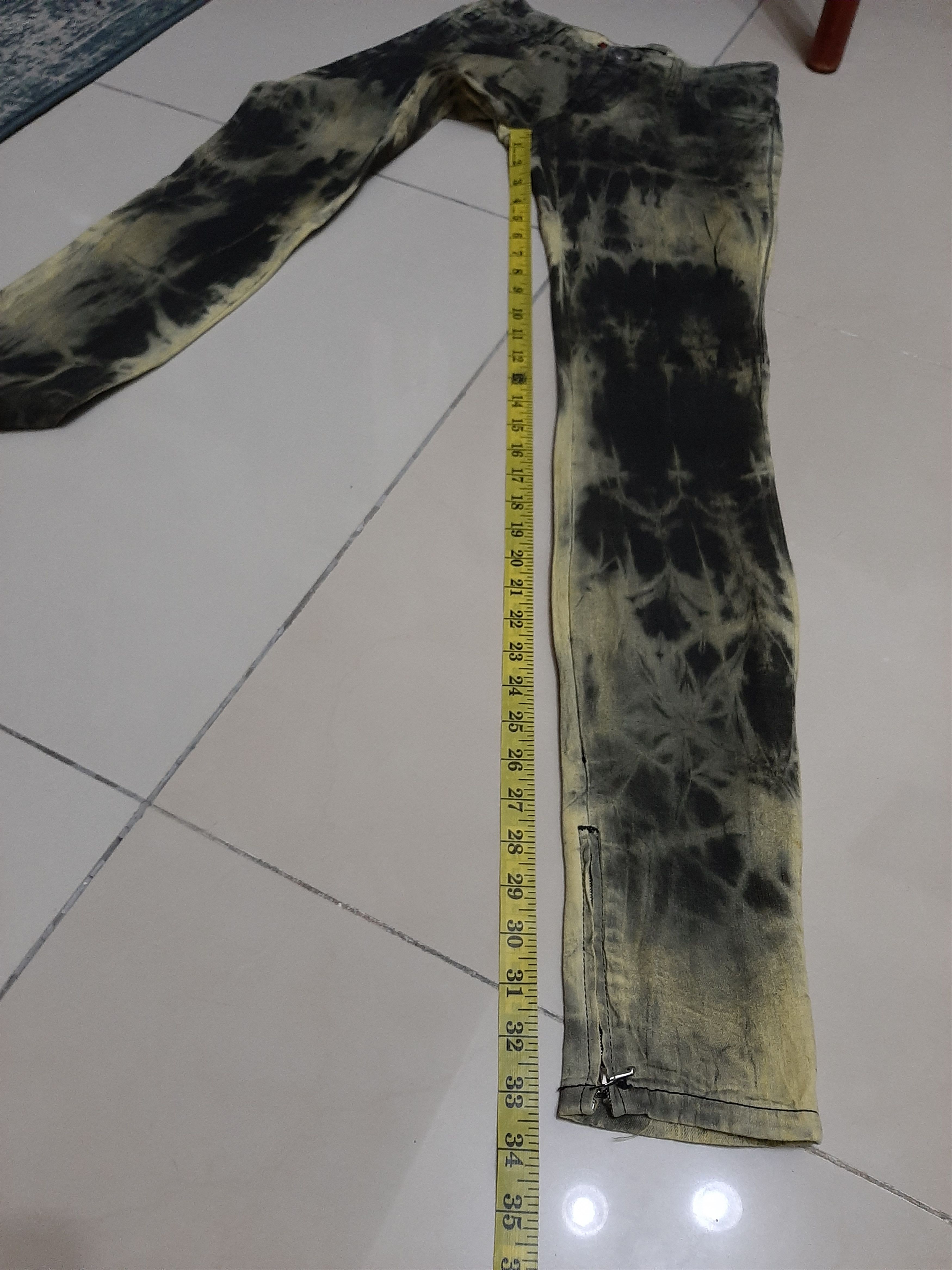 Designer × Miss Sixty Miss Sixty Skinny zippers🔥punk goth distressed jeans🔥 Size 25" / US 0 / IT 36 - 14 Thumbnail