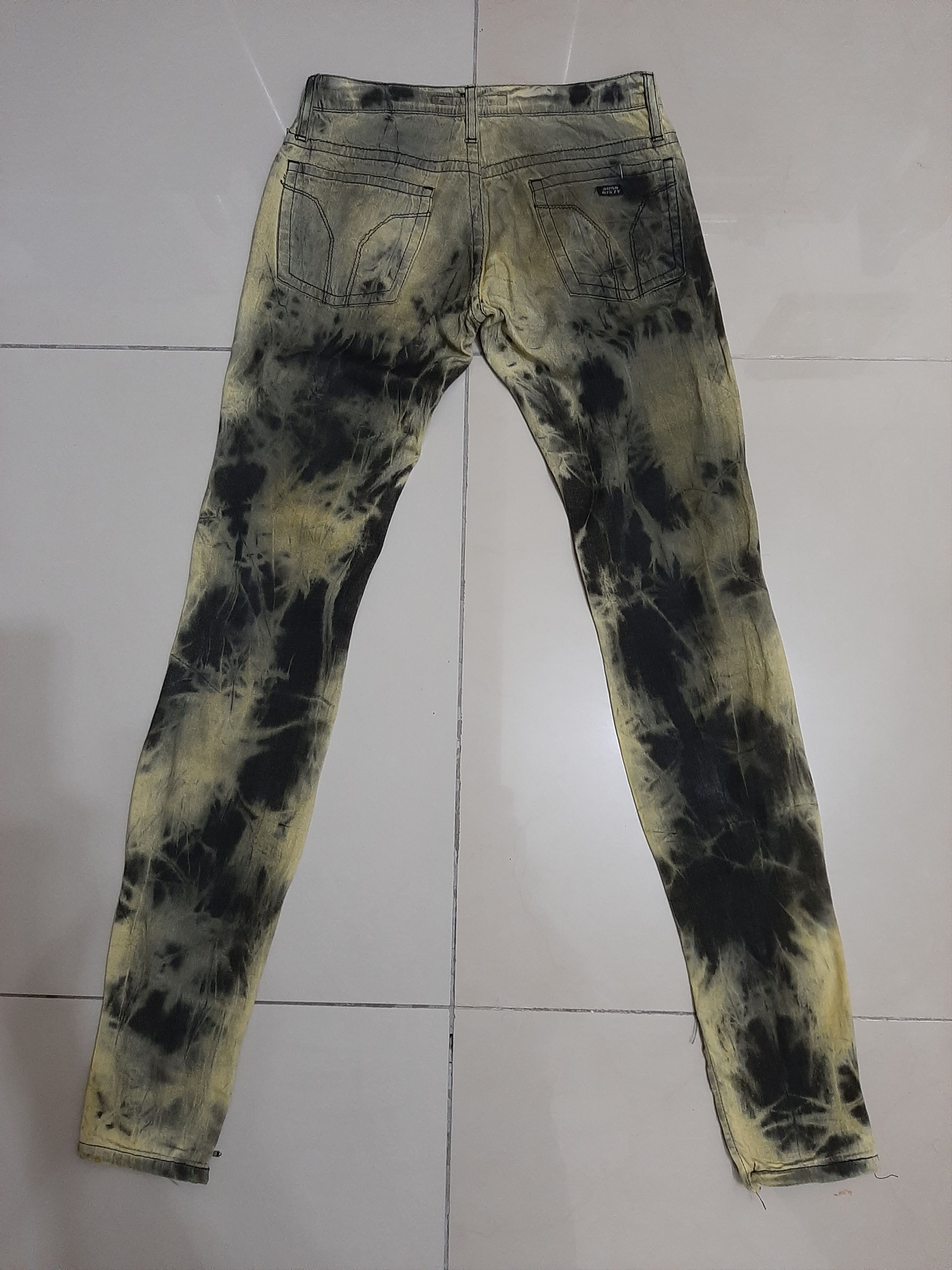 Designer × Miss Sixty Miss Sixty Skinny zippers🔥punk goth distressed jeans🔥 Size 25" / US 0 / IT 36 - 3 Thumbnail