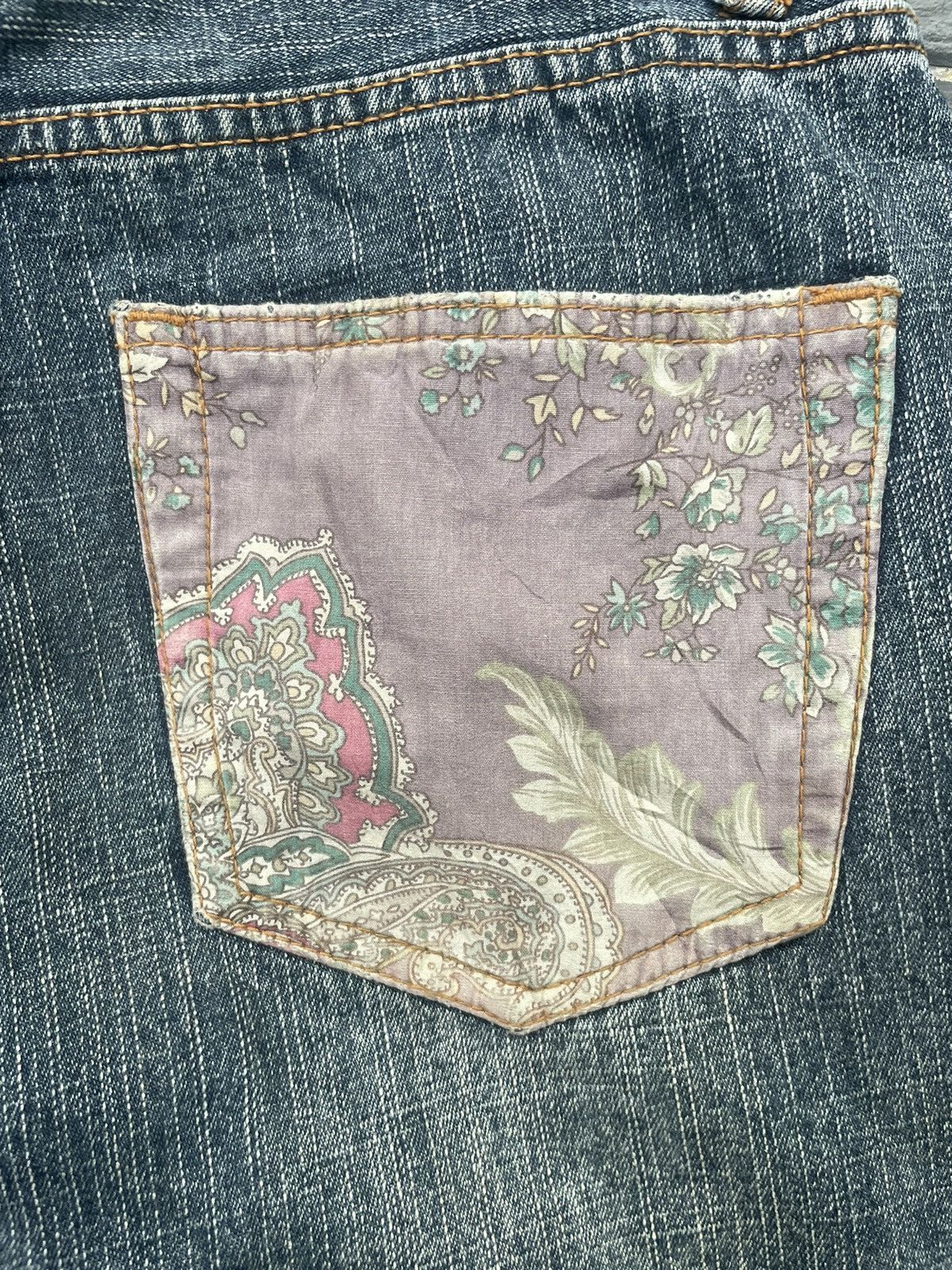 Japanese Brand Freebeat Diag Distresed Denim Size US 30 / EU 46 - 10 Thumbnail