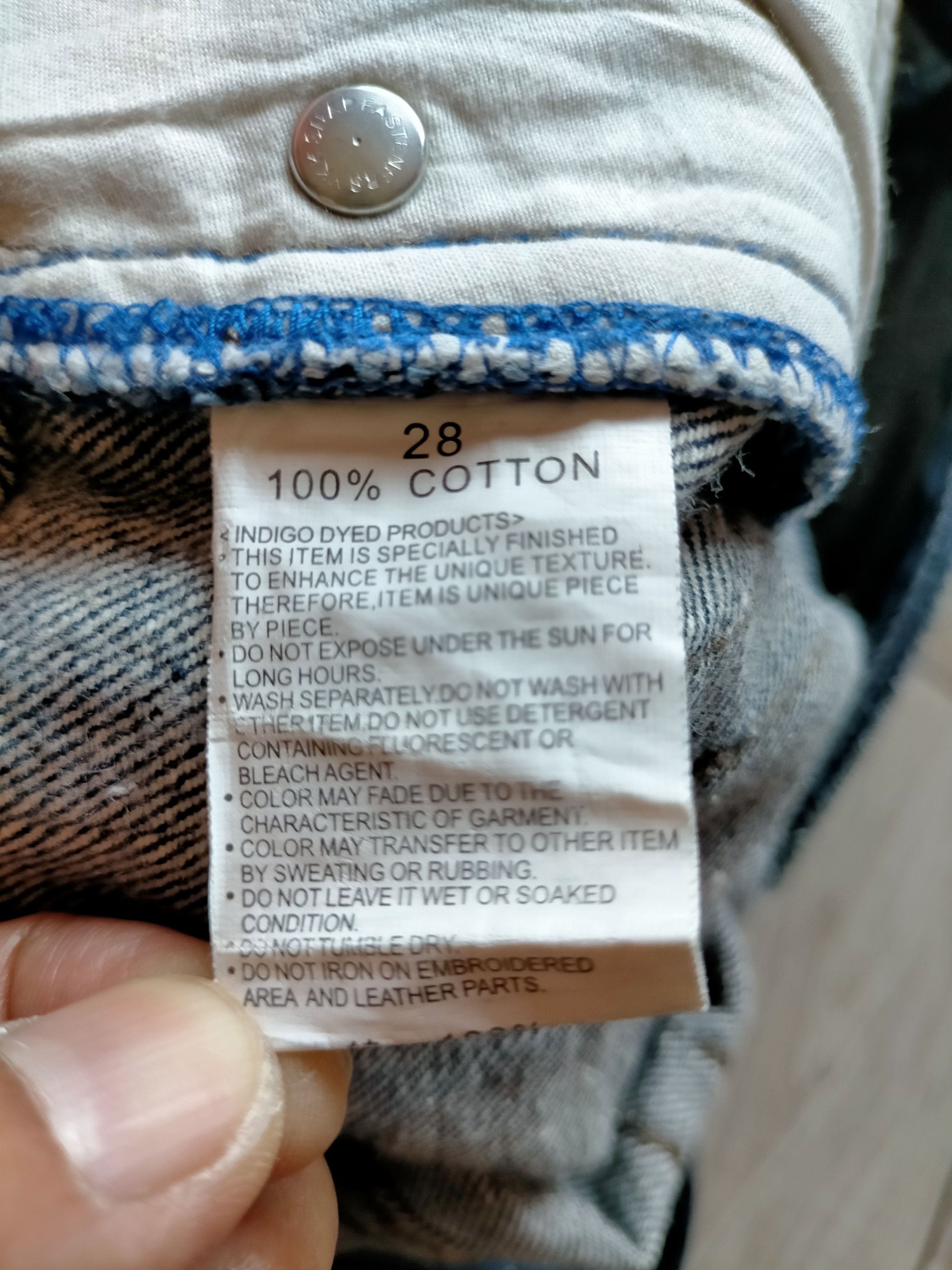 Stussy Stussy xxx denim pants Size US 30 / EU 46 - 14 Thumbnail
